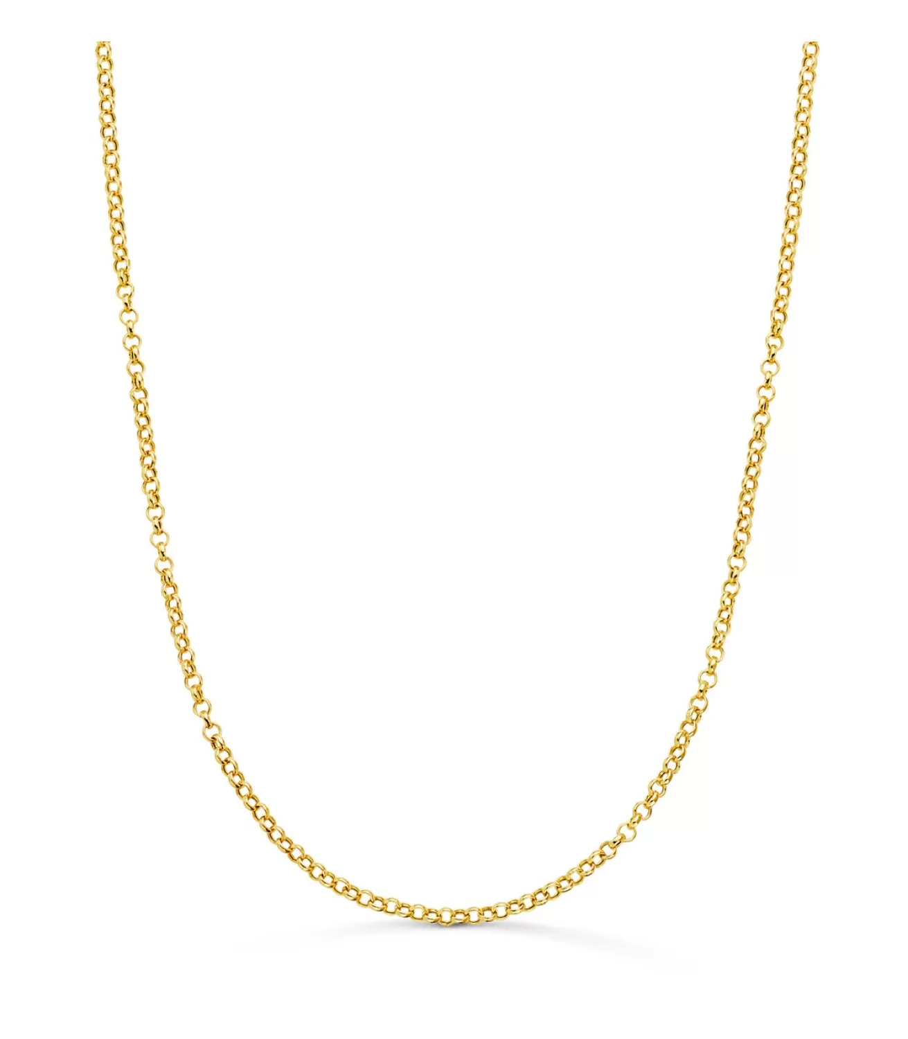 Cadena Rolo 2 Mm Oro 18K 50 Cm<Alda Joyeros Fashion