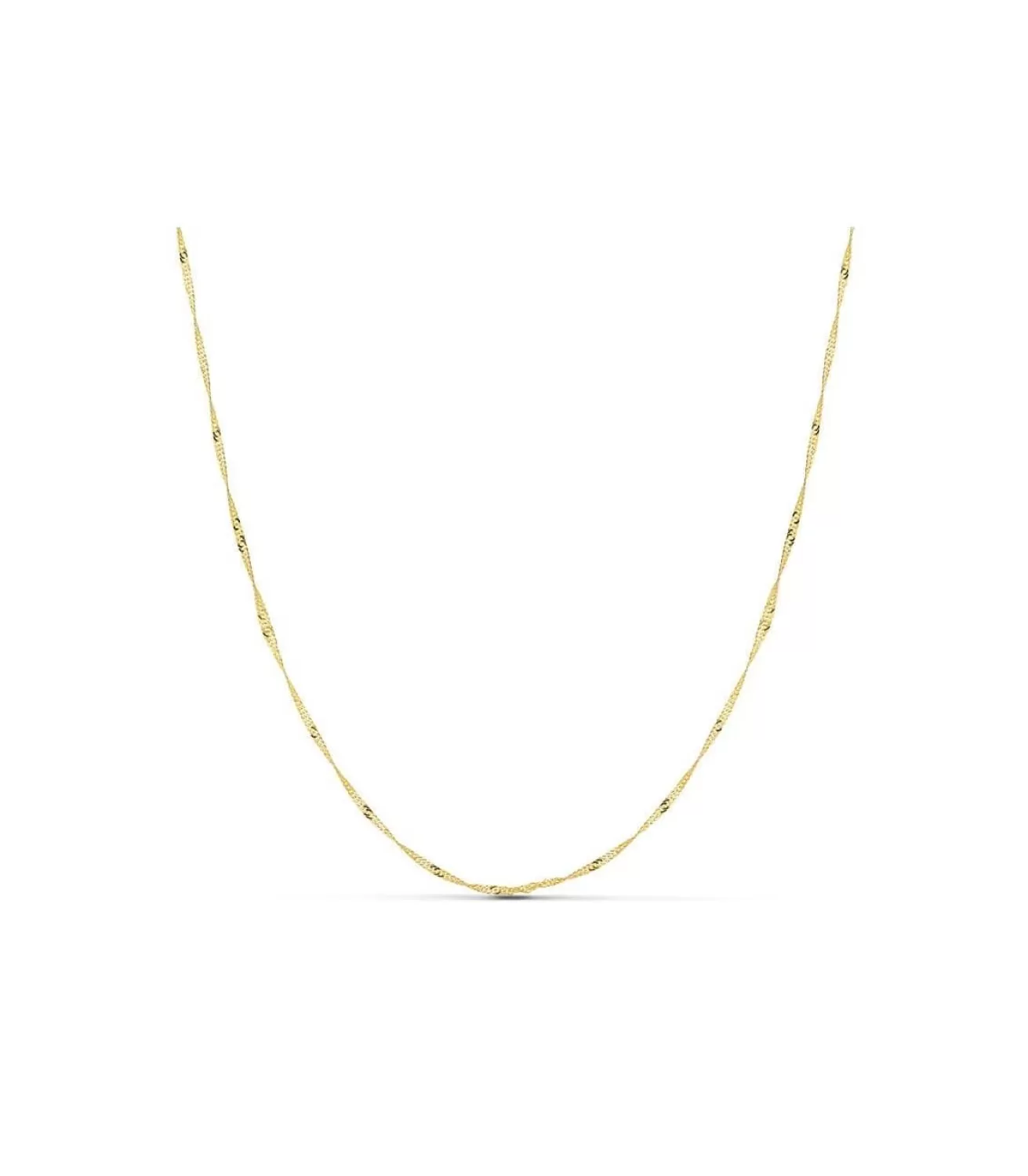 Cadena Singapur 1.2 Mm18 Ktes 40 Cm<Alda Joyeros Store