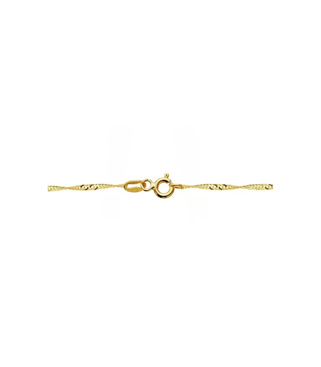 Cadena Singapur 1.5 Mm 18 Ktes 50Cm<Alda Joyeros Best Sale