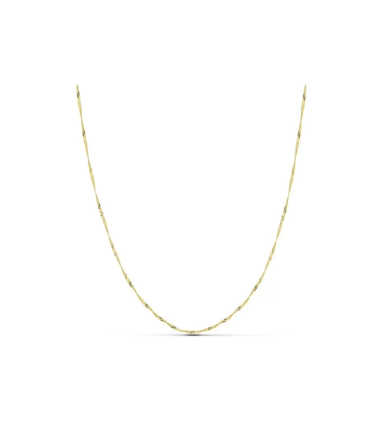 Cadena Singapur 1 Mm 18 Ktes 40 Cm<Alda Joyeros New