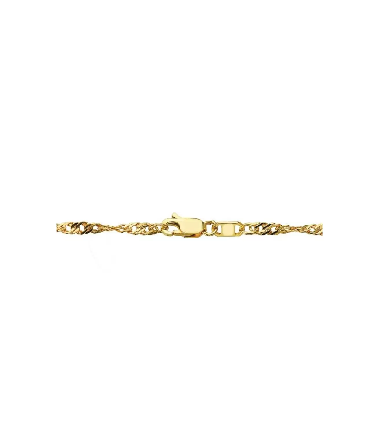Cadena Singapur 2.5 Mm 18 Ktes 45 Cm<Alda Joyeros New