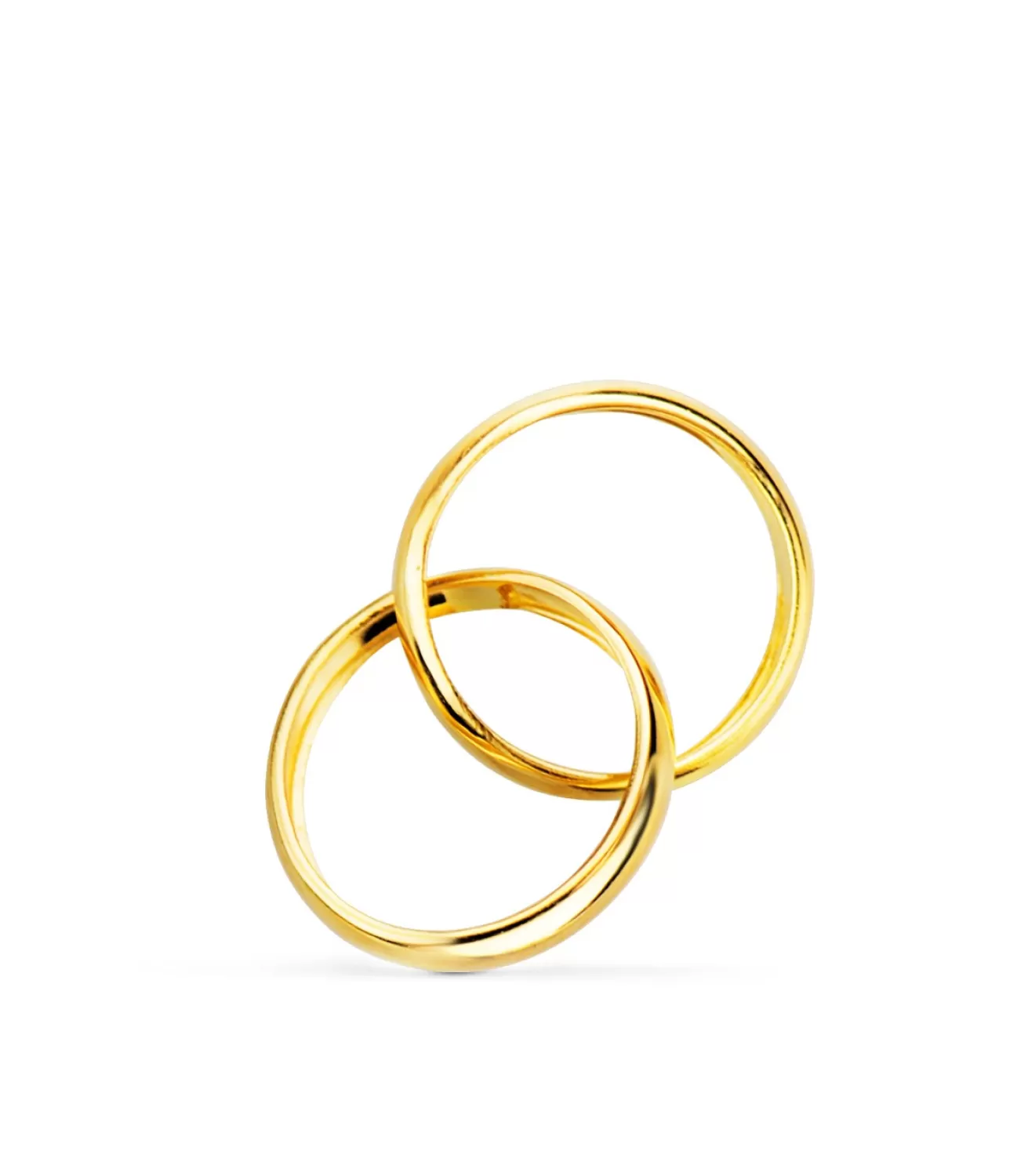 Colgante Alianzas Oro Amarillo 18K<Alda Joyeros Fashion