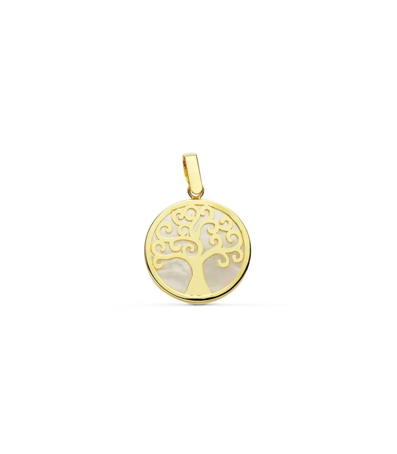 Colgante Arbol De La Vida 18 Ktes 18 Mm.<Alda Joyeros Clearance