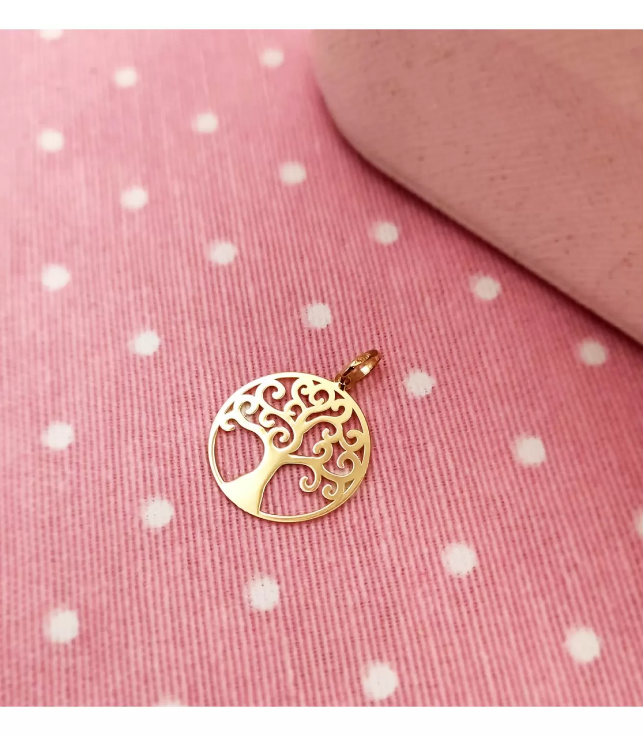 Colgante Arbol De La Vida Oro 18K 20Mm<Alda Joyeros Fashion