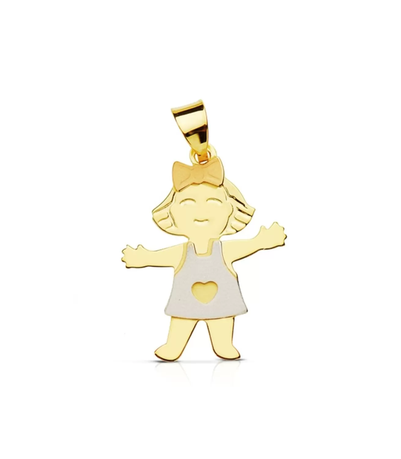 Colgante Baby Niña 18 Ktes<Alda Joyeros Shop