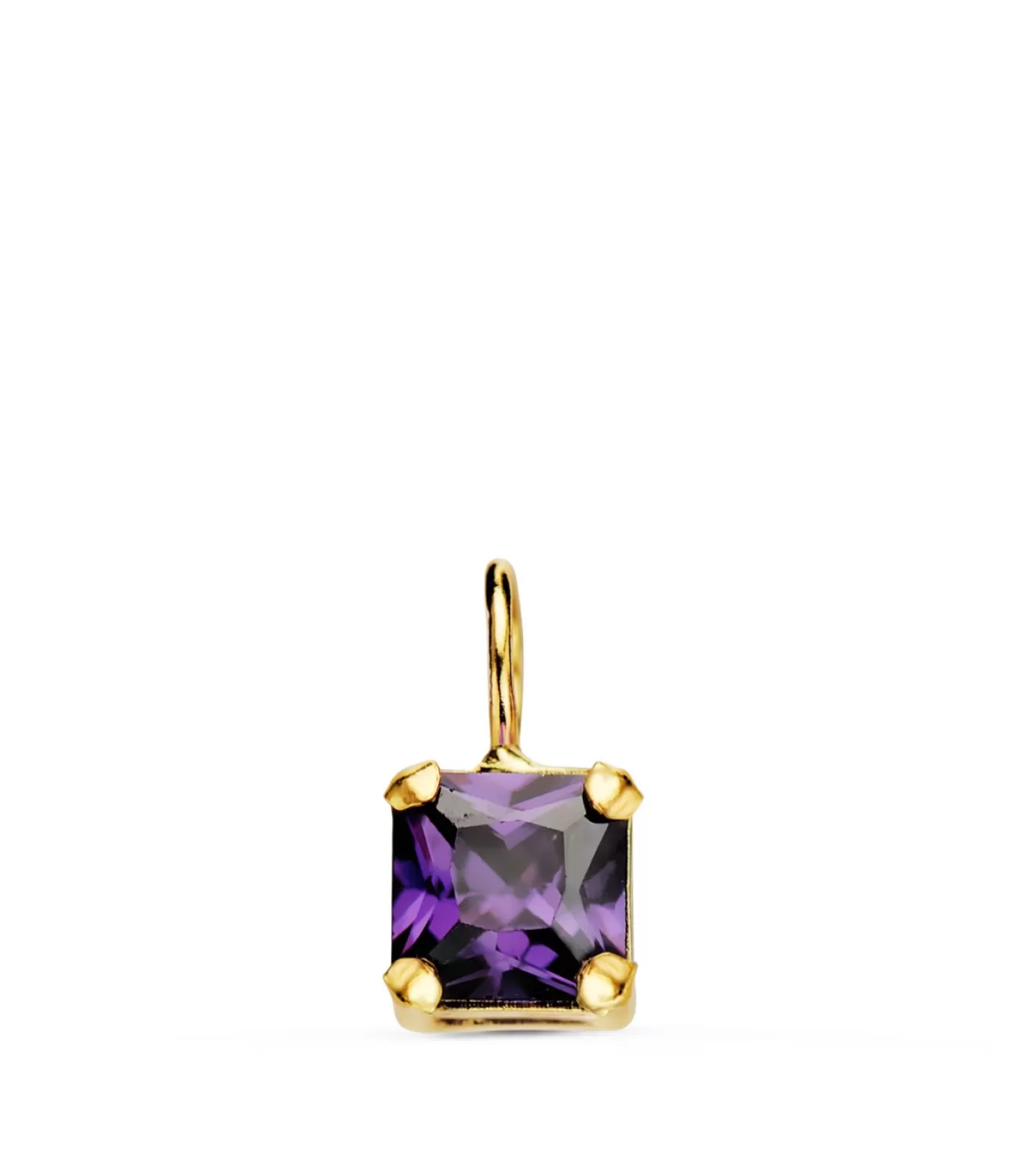 Colgante Bella Oro 18K Amatista<Alda Joyeros New