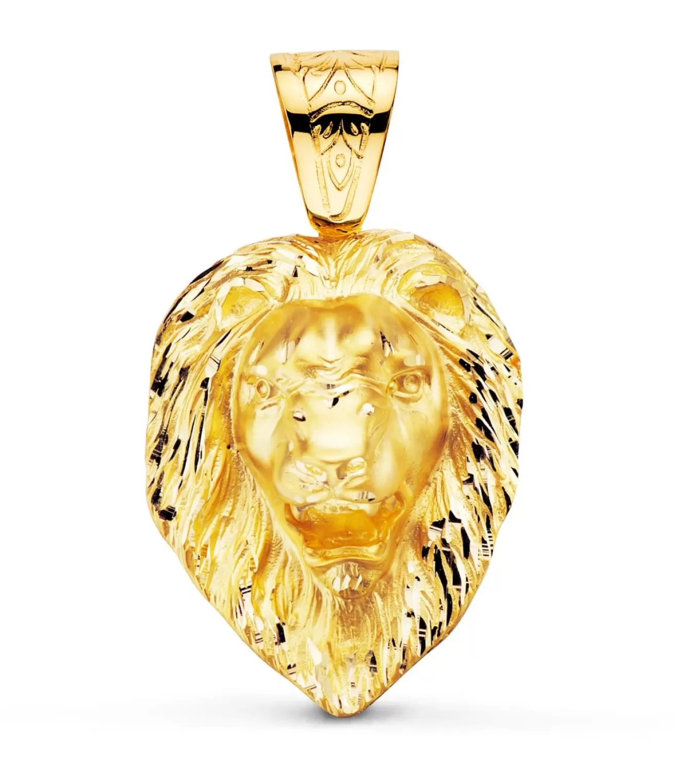 Colgante Cabeza Leon Oro Amarillo 18K<Alda Joyeros Best