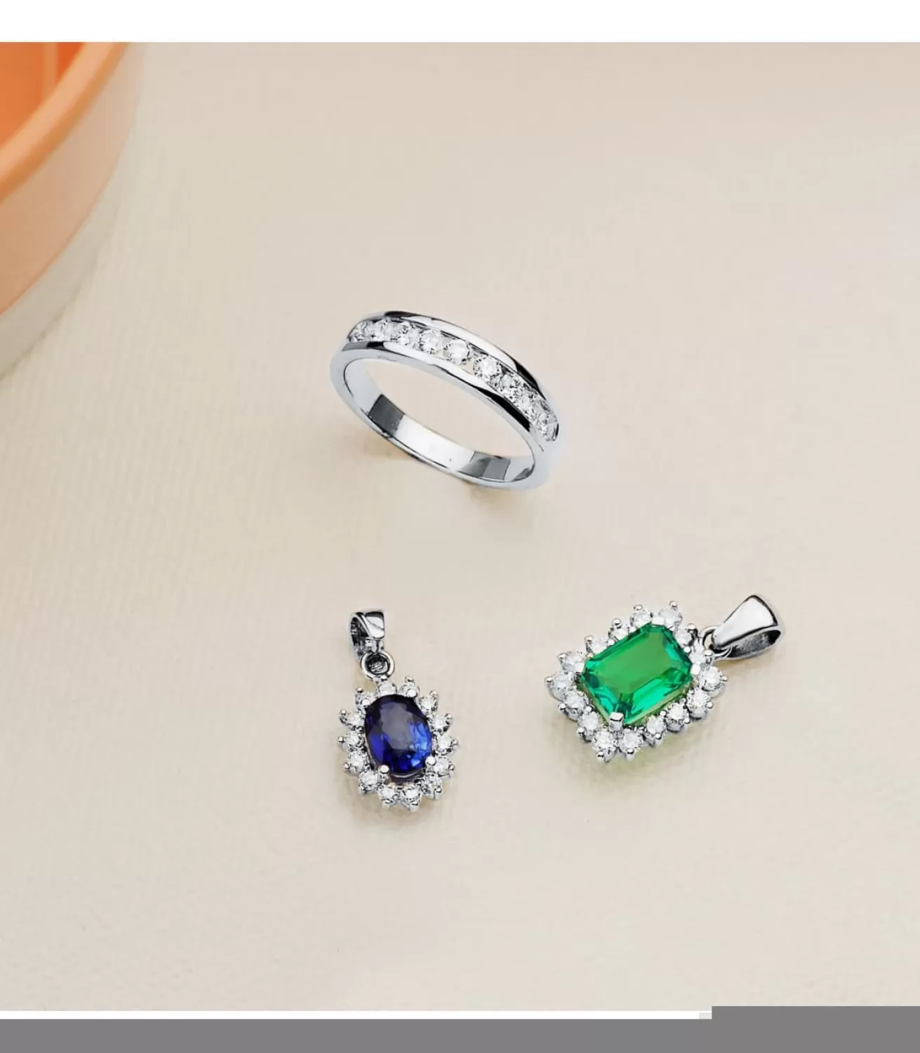 Colgante Carrie Oro 18K Esmeralda Y Diamantes<Alda Joyeros Best
