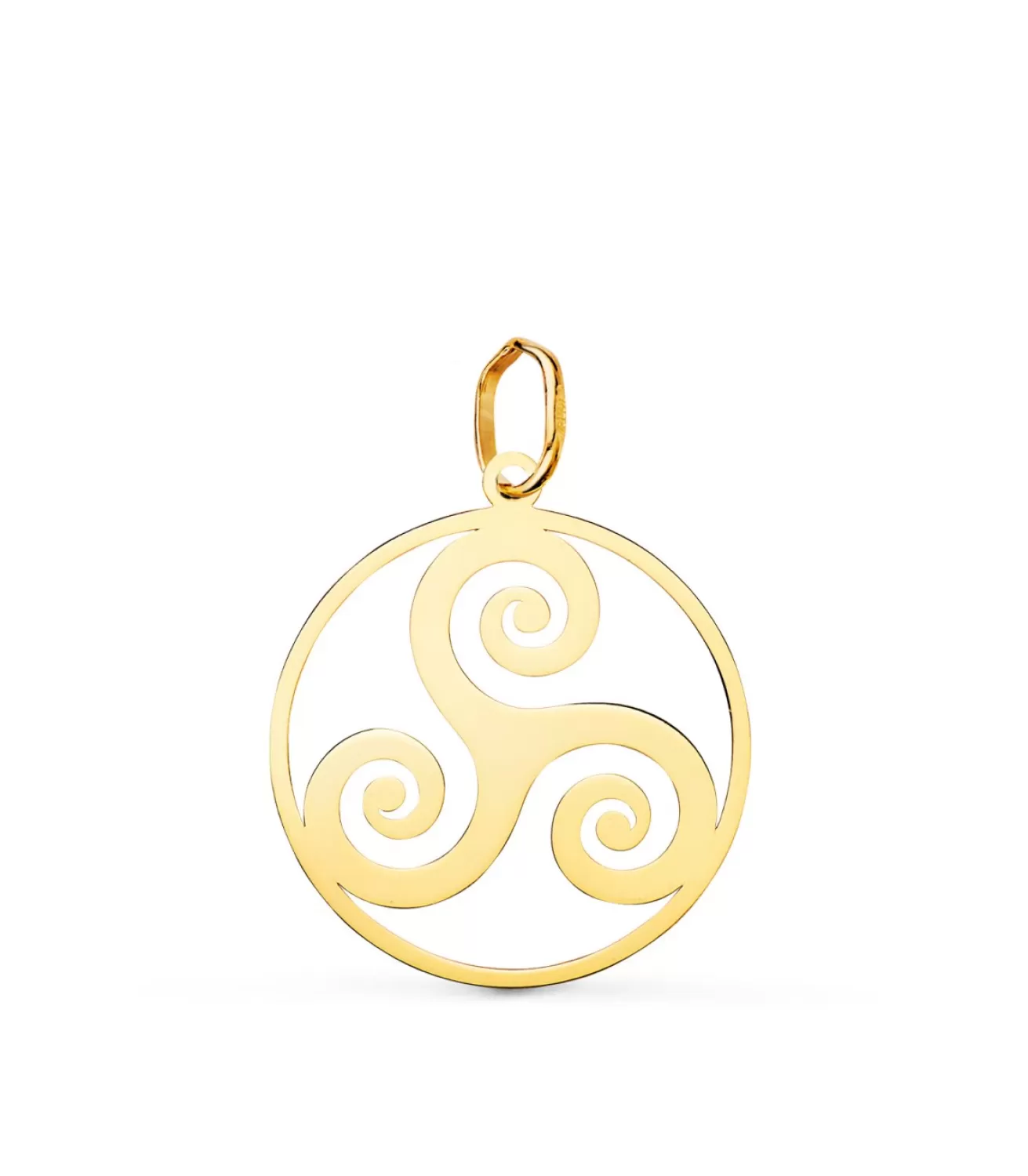 Colgante Celta Triskel Oro 18K 20Mm<Alda Joyeros Sale