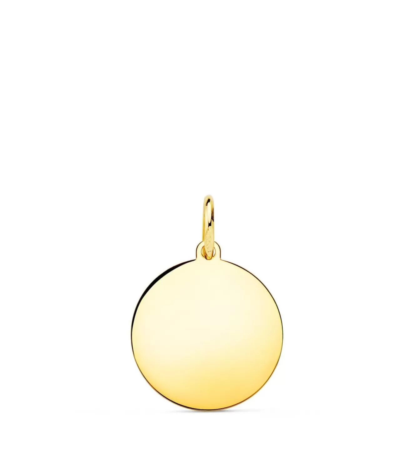 Colgante Chapa Oro 18K 14 Mm<Alda Joyeros Cheap