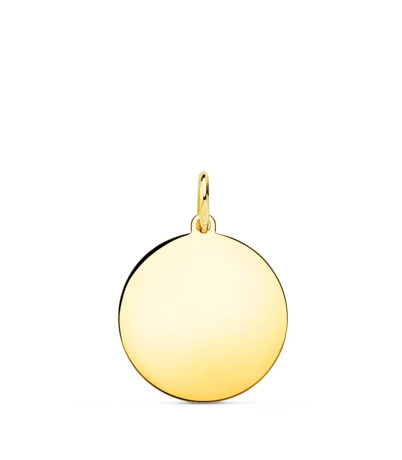 Colgante Chapa Oro 18K 16 Mm<Alda Joyeros Flash Sale