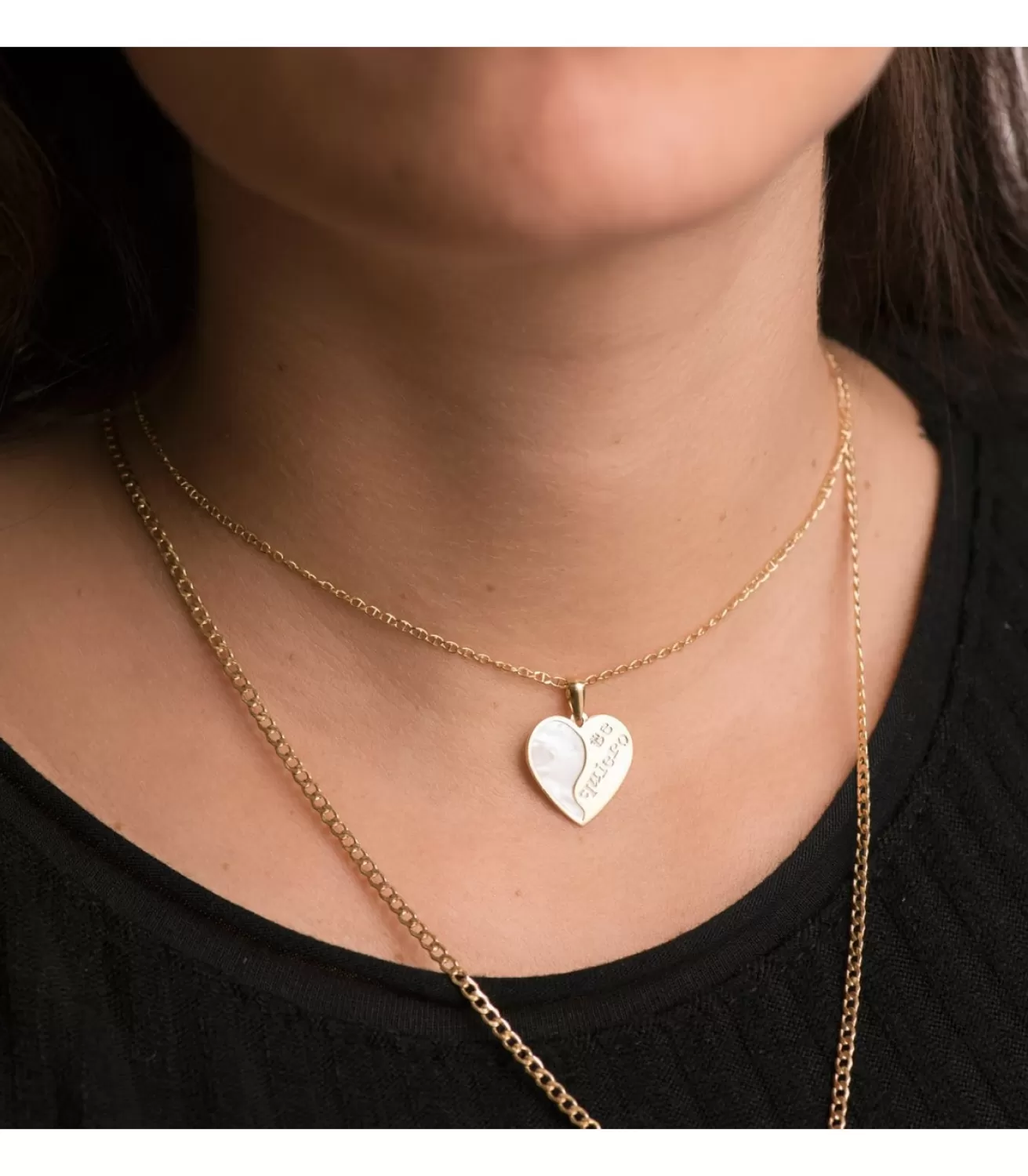 Colgante Corazon Nacar Te Quiero Oro 18 K<Alda Joyeros Hot