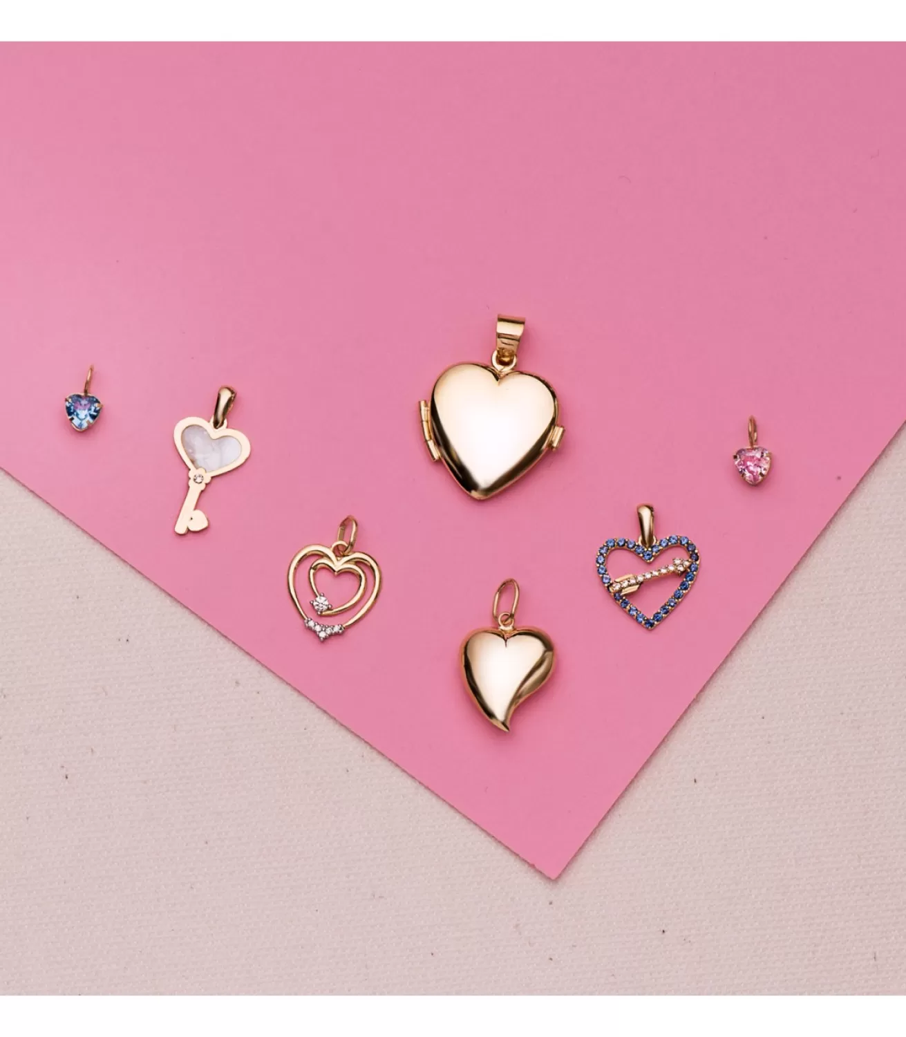 Colgante Corazon Oro 18K 5 Mm Aguamarina<Alda Joyeros Online