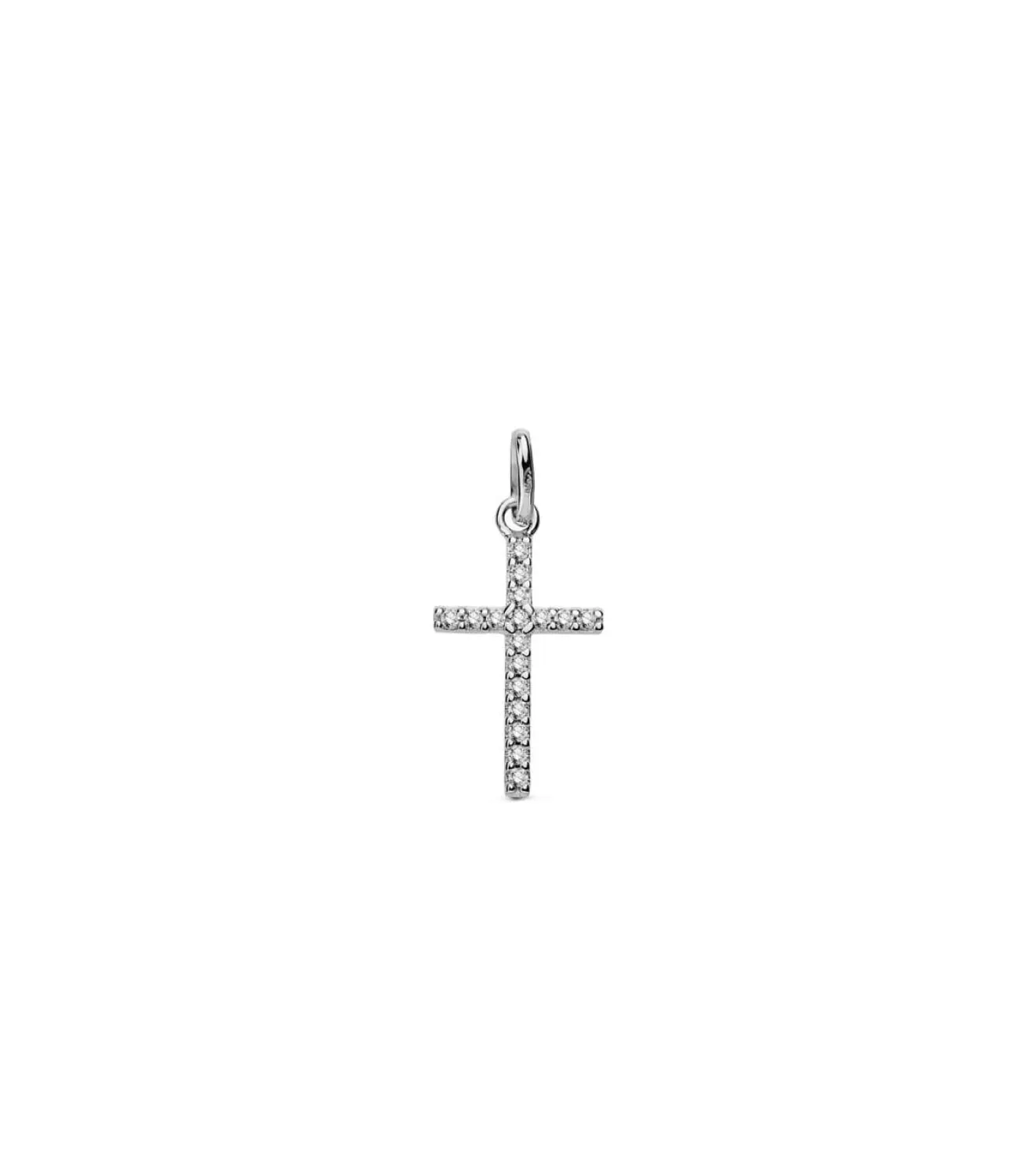Colgante Cruz 18 Ktes 16 Mm.<Alda Joyeros Fashion