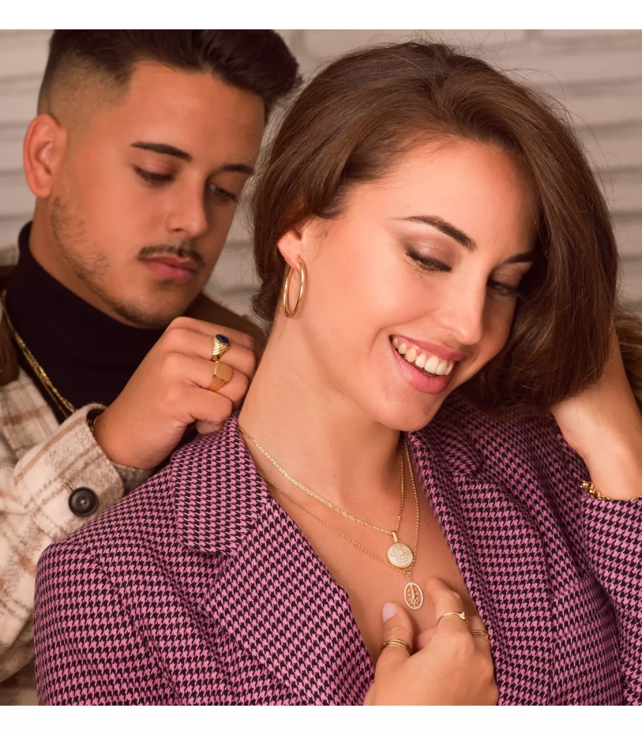 Colgante Cruz Caravaca Circonitas Oro Amarillo 18K 18Mm<Alda Joyeros Hot