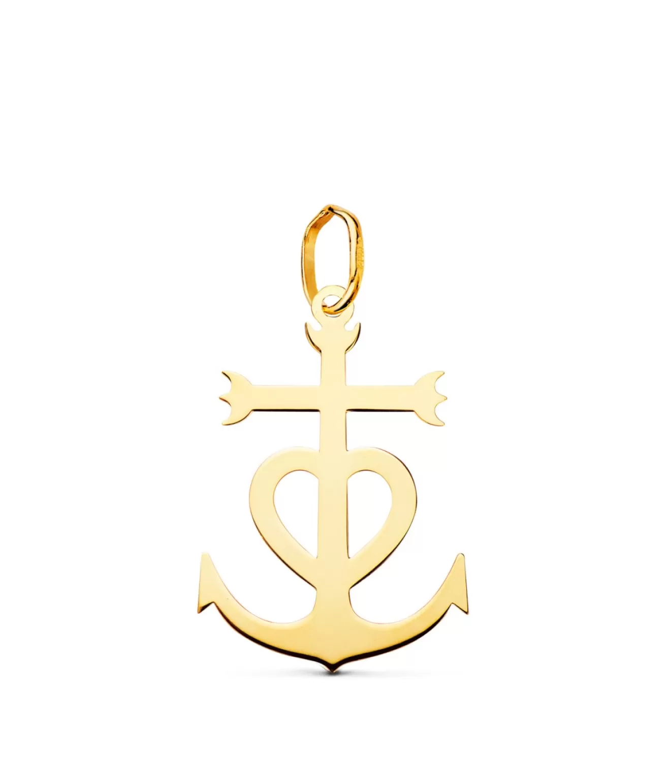 Colgante Cruz De Camarga 22Mm Oro 18K<Alda Joyeros New