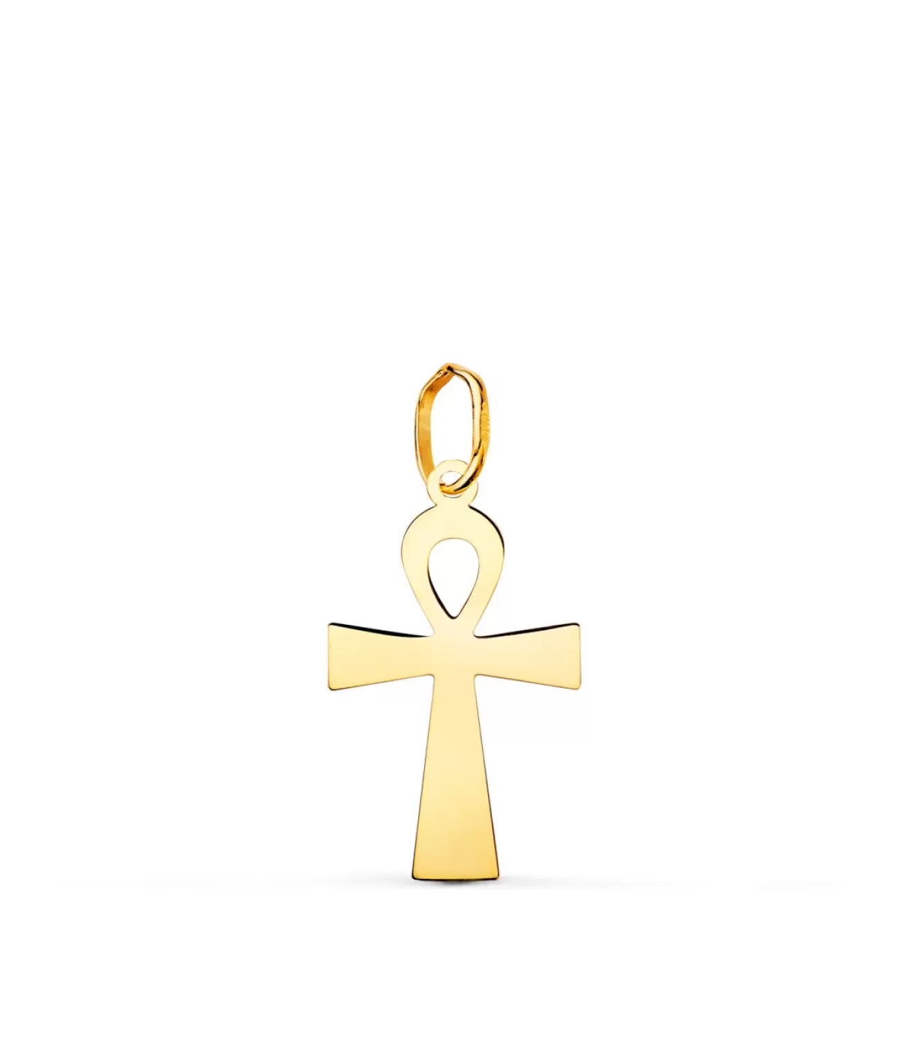 Colgante Cruz De La Vida Oro 18K 18Mm<Alda Joyeros Store