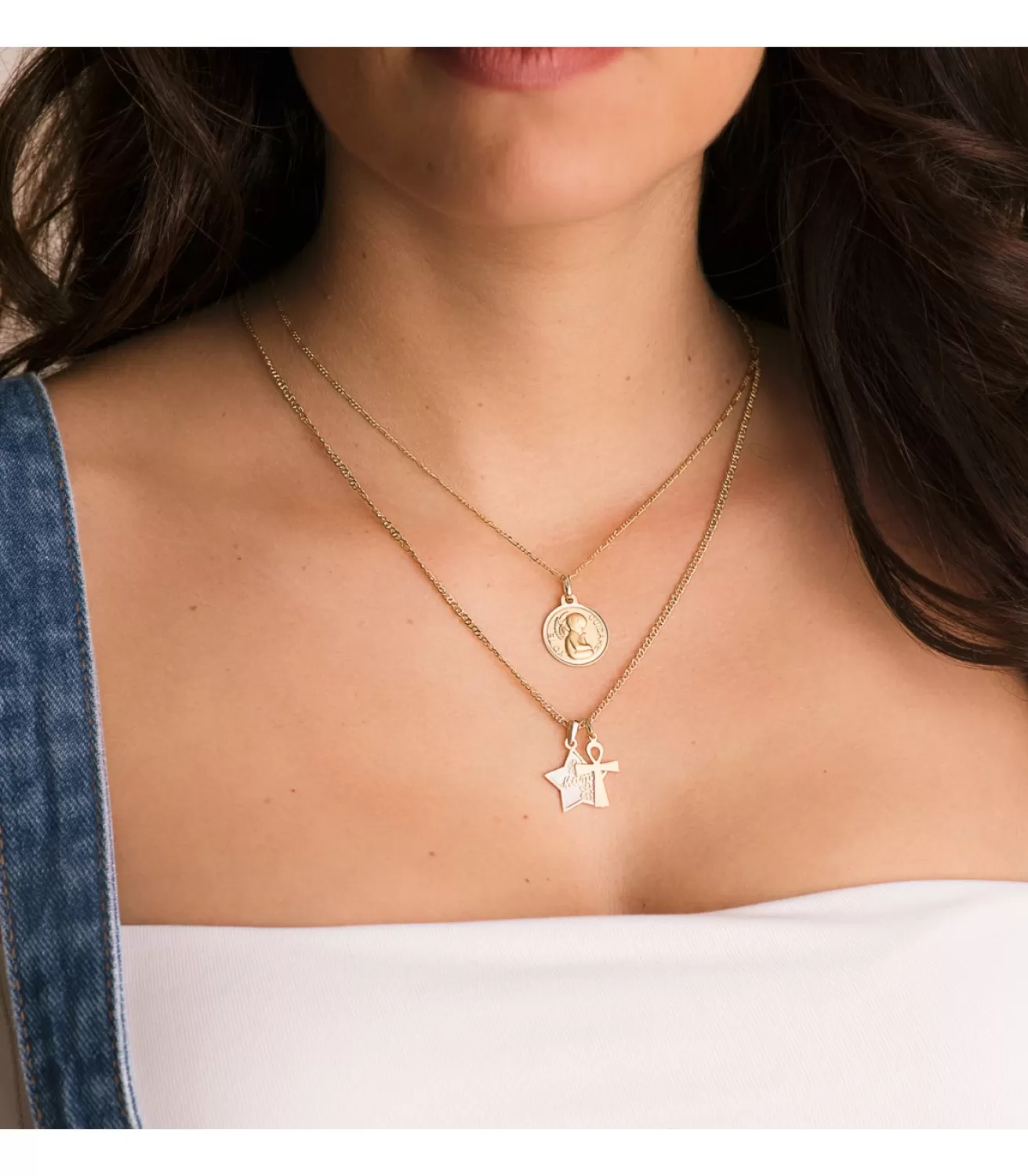 Colgante Cruz De La Vida Oro 18K 18Mm<Alda Joyeros Store