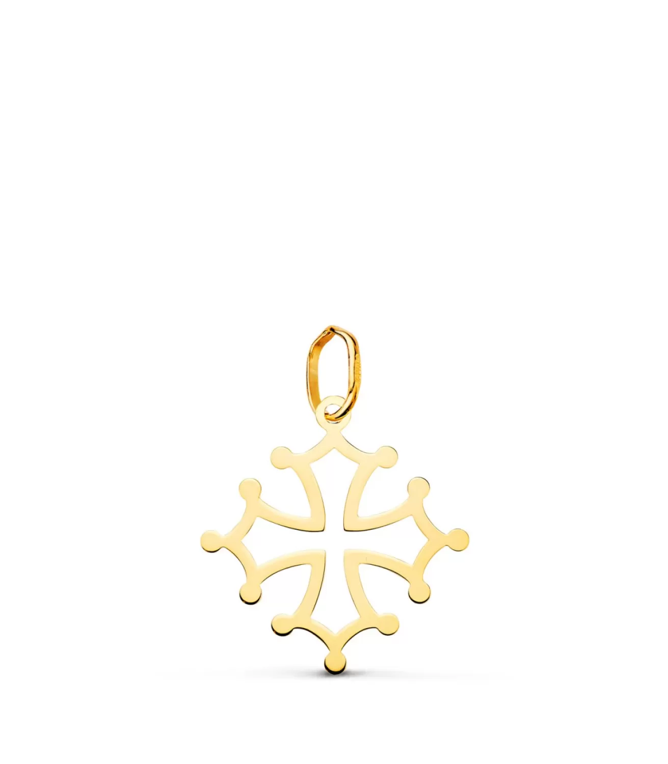 Colgante Cruz De Occitania 17Mm Oro 18K<Alda Joyeros Best Sale
