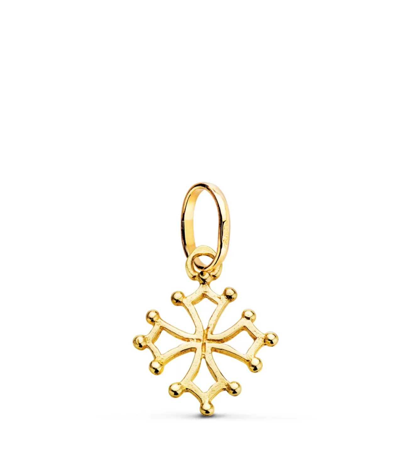 Colgante Cruz De Occitania Oro 18 K 16 Mm<Alda Joyeros Flash Sale