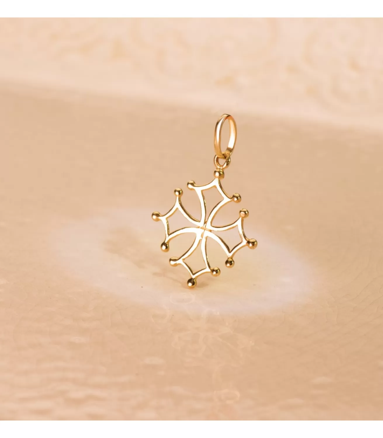 Colgante Cruz De Occitania Oro 18 K 23 Mm<Alda Joyeros Cheap