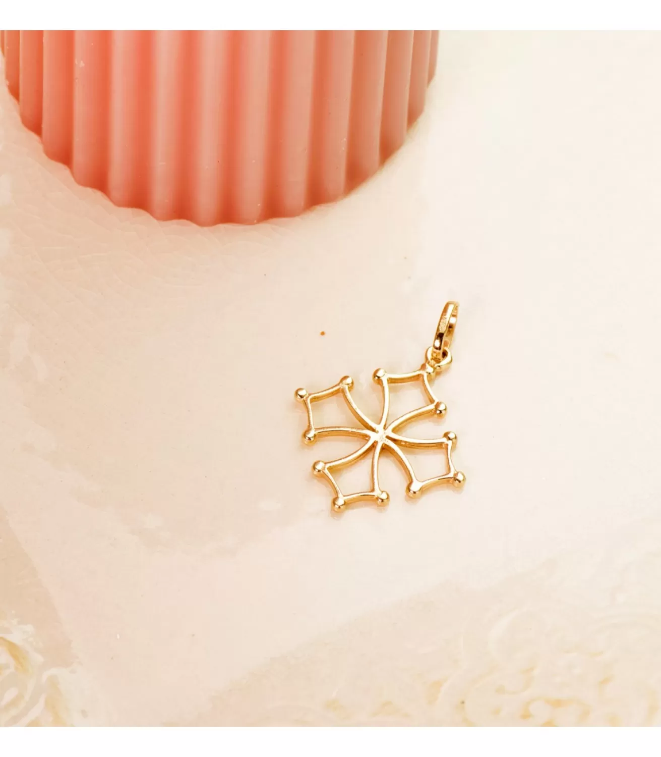 Colgante Cruz De Occitania Oro 18 K 28 Mm<Alda Joyeros Outlet