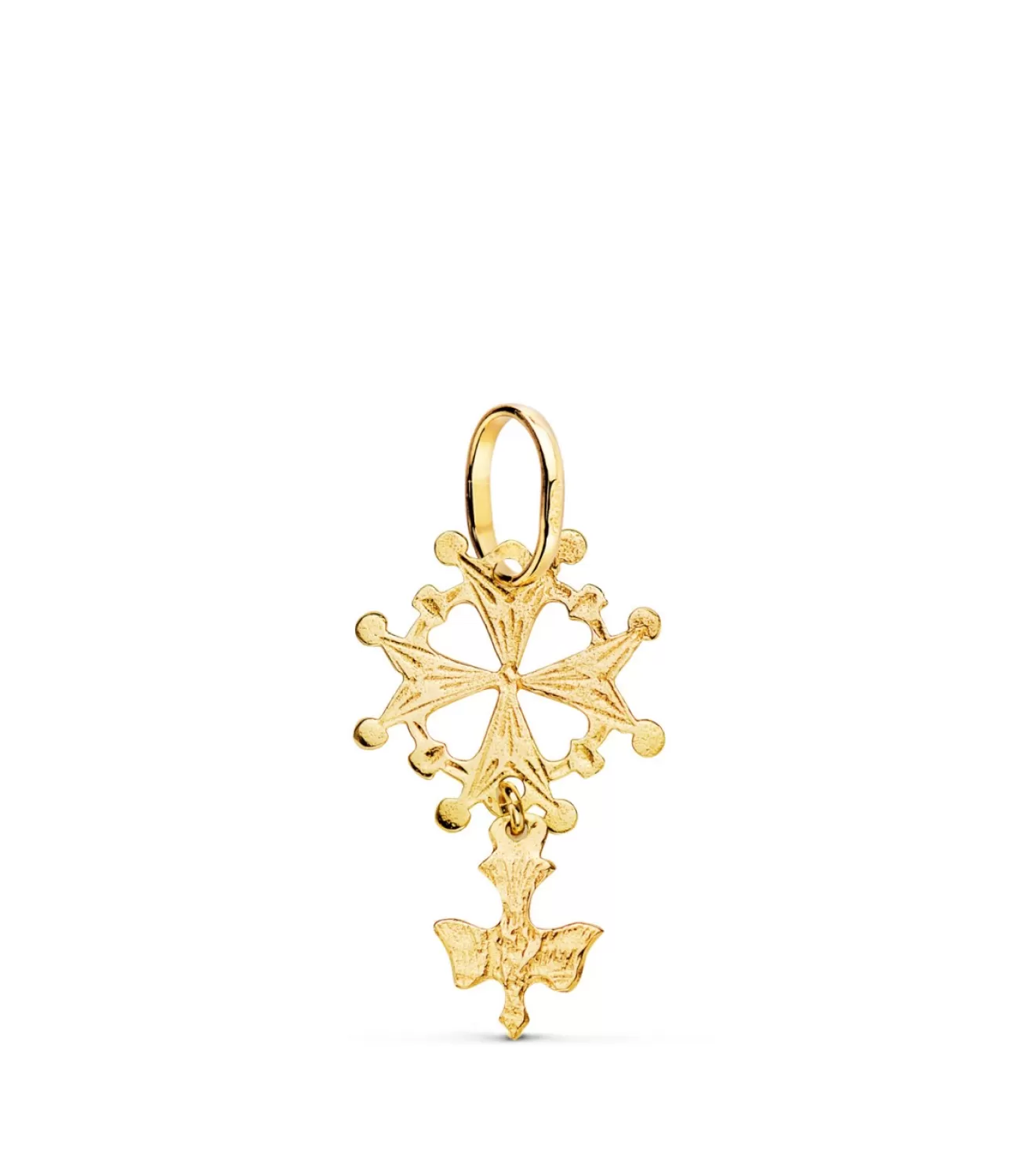 Colgante Cruz Huguenotte Oro 18K 24Mm<Alda Joyeros Flash Sale