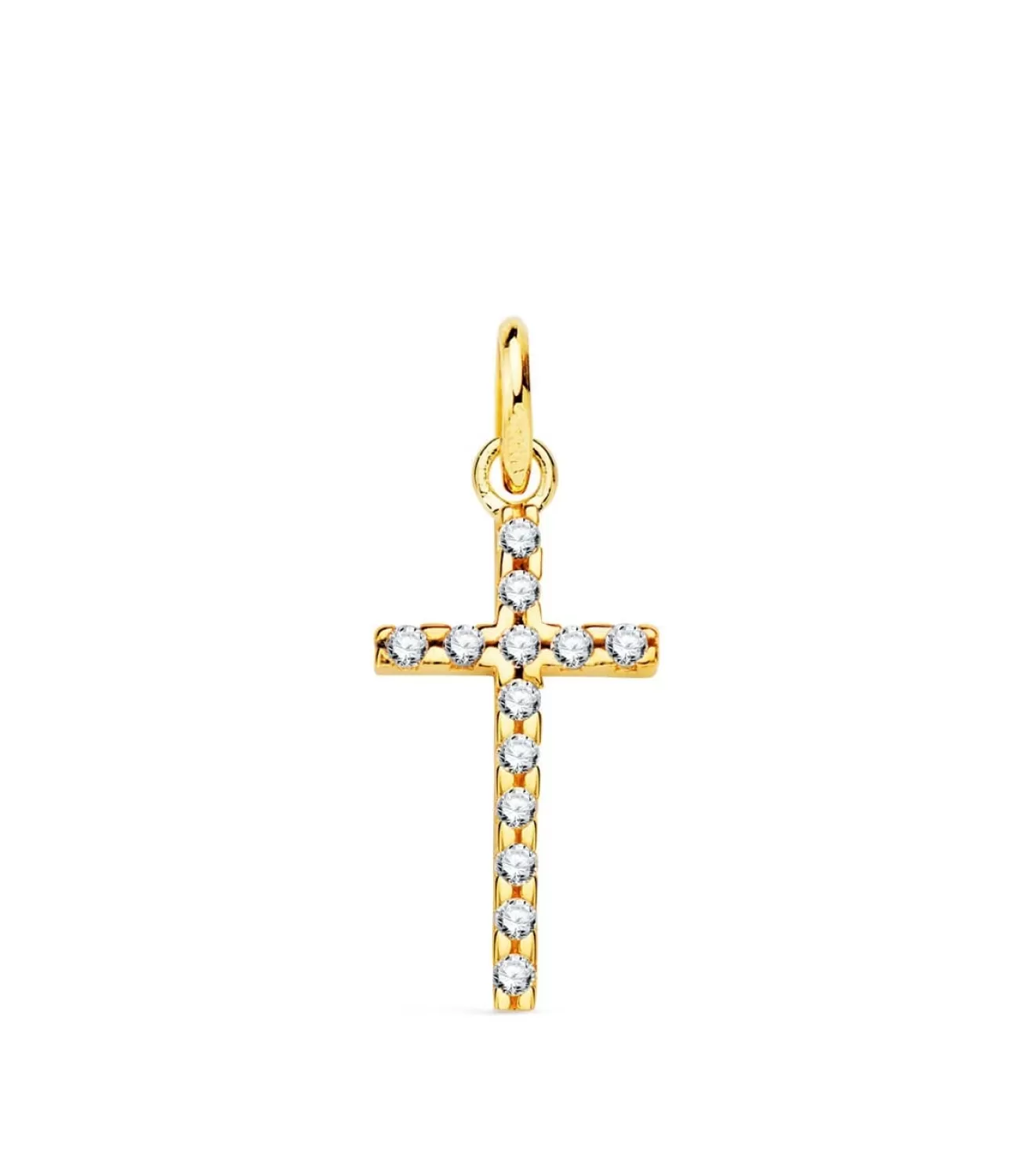 Colgante Cruz Oro Amarillo 18 Ktes<Alda Joyeros Outlet