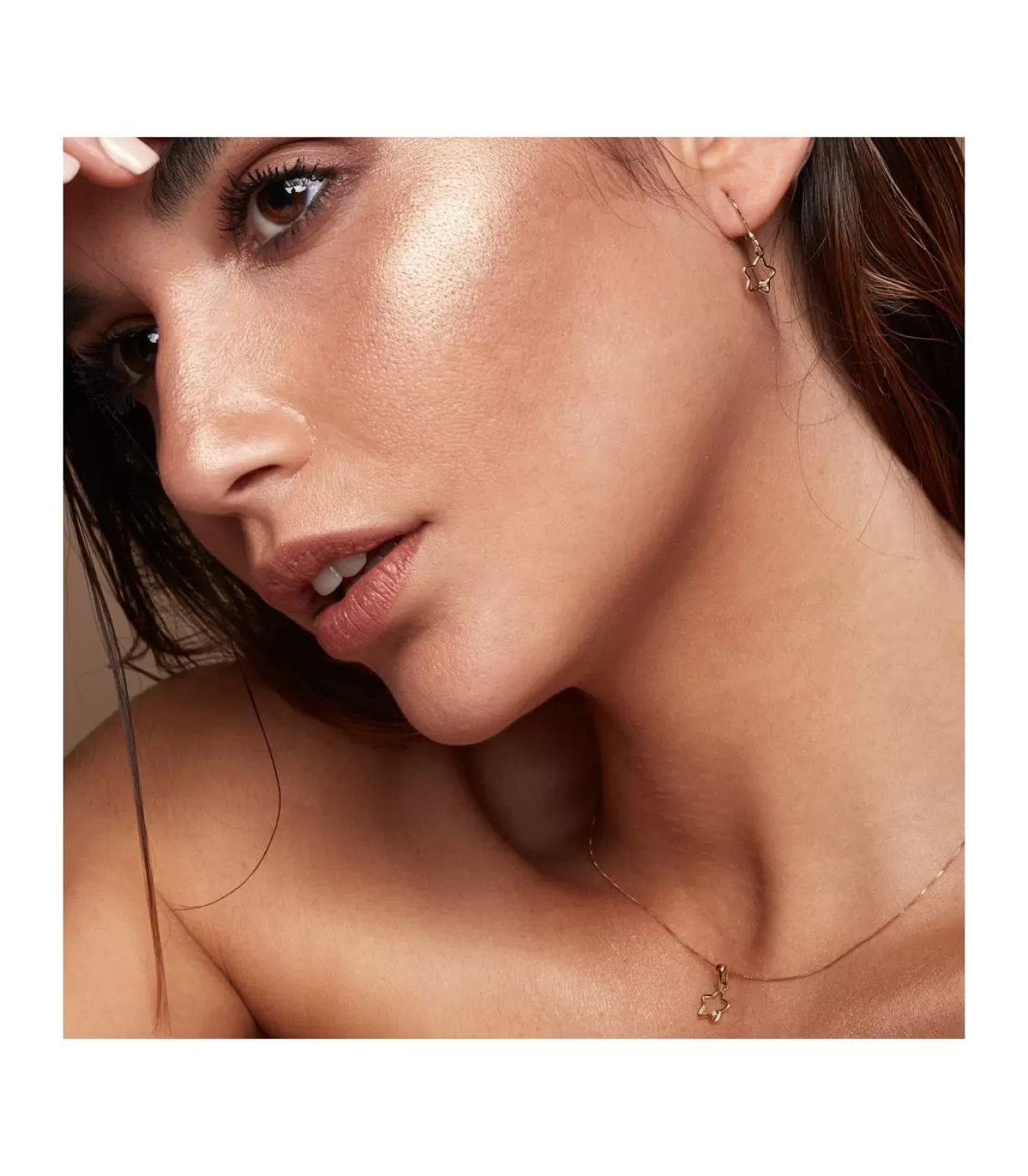 Colgante De Mujer Slim Star Oro 18K 9 Mm<Alda Joyeros Best Sale