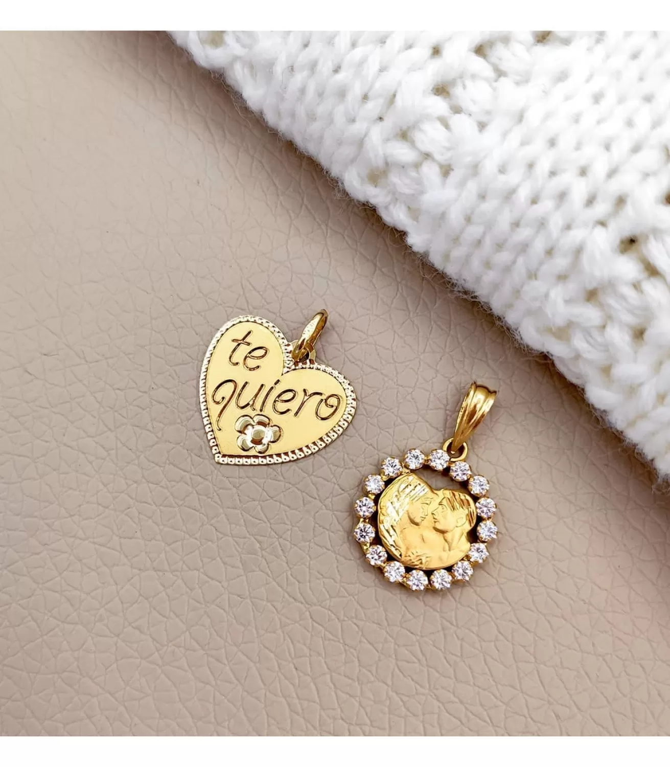 Colgante Enamorados Oro Amarillo 18K<Alda Joyeros Sale