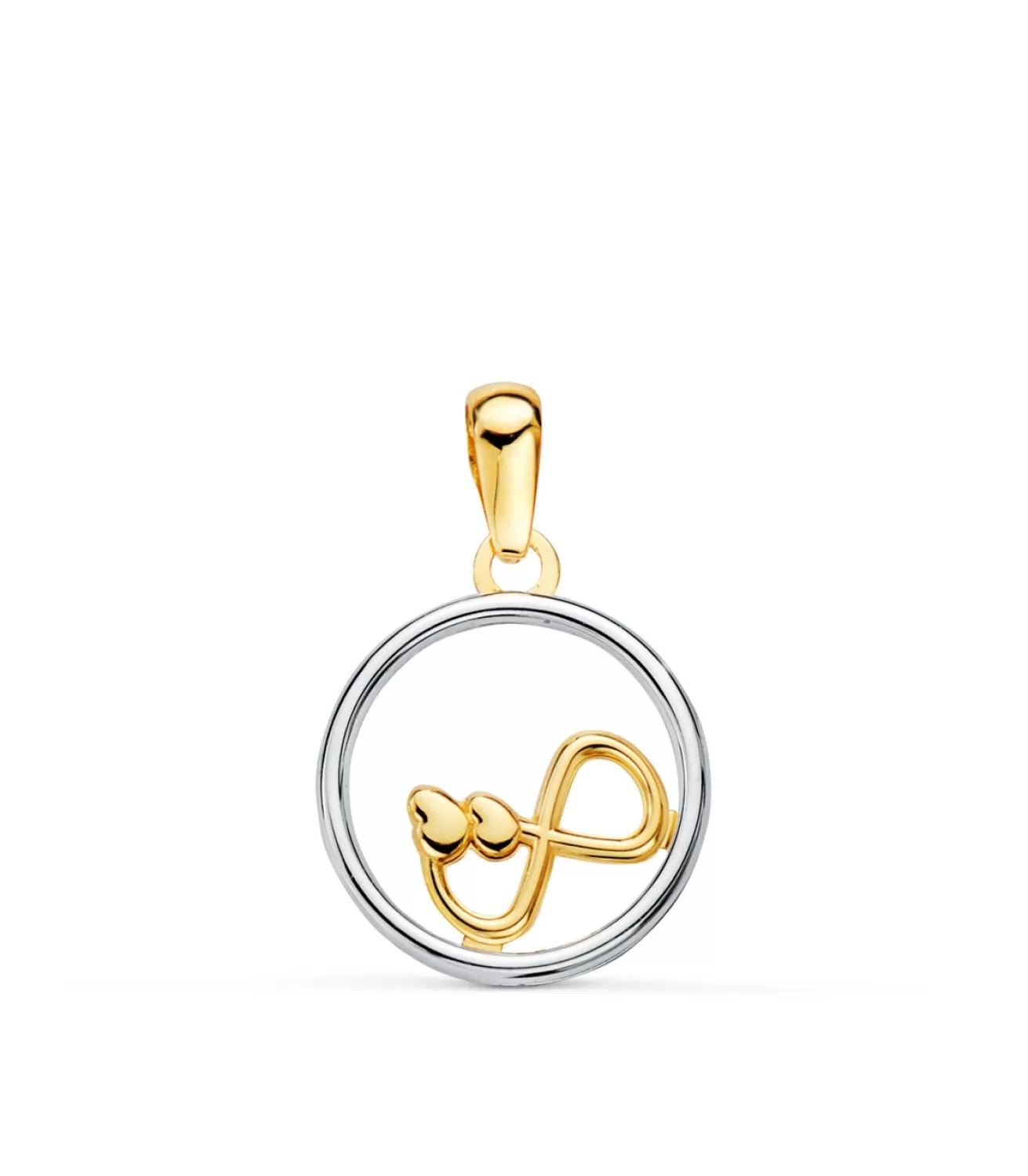 Colgante Enchantment Infinito Oro Bicolor 18K<Alda Joyeros Hot