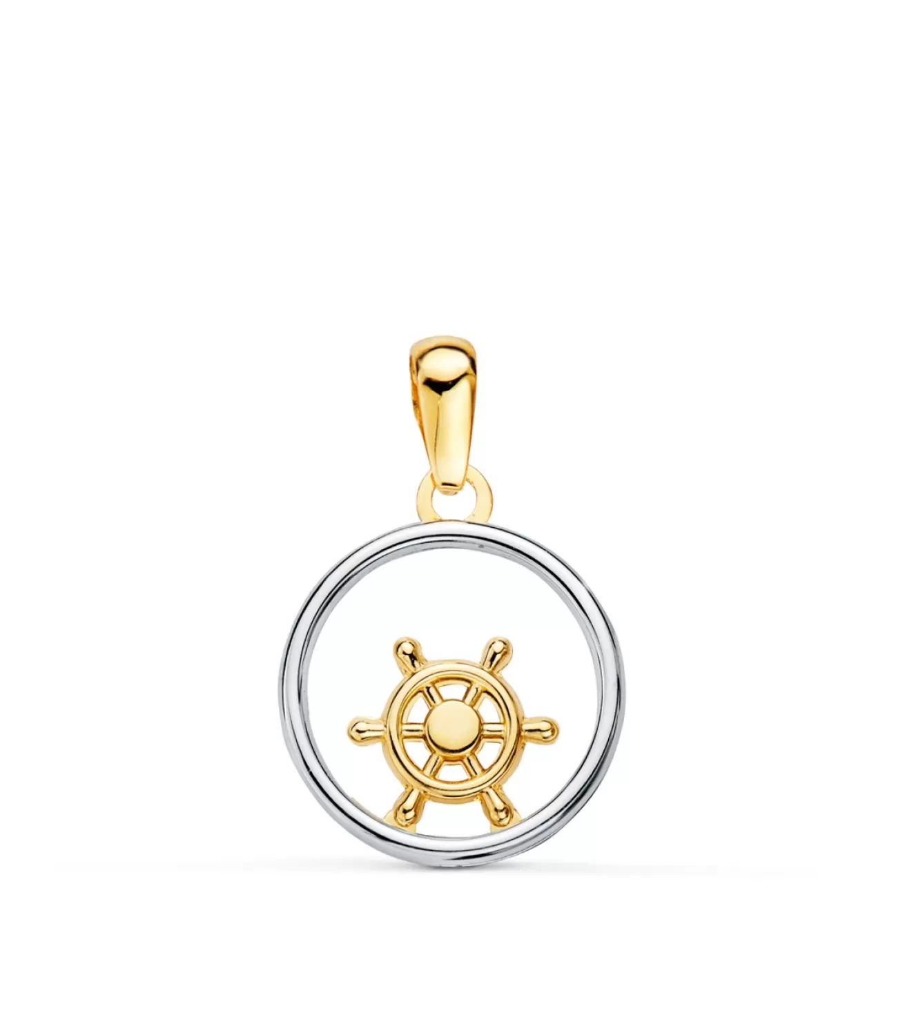 Colgante Enchantment Timon Oro Bicolor 18K<Alda Joyeros Fashion