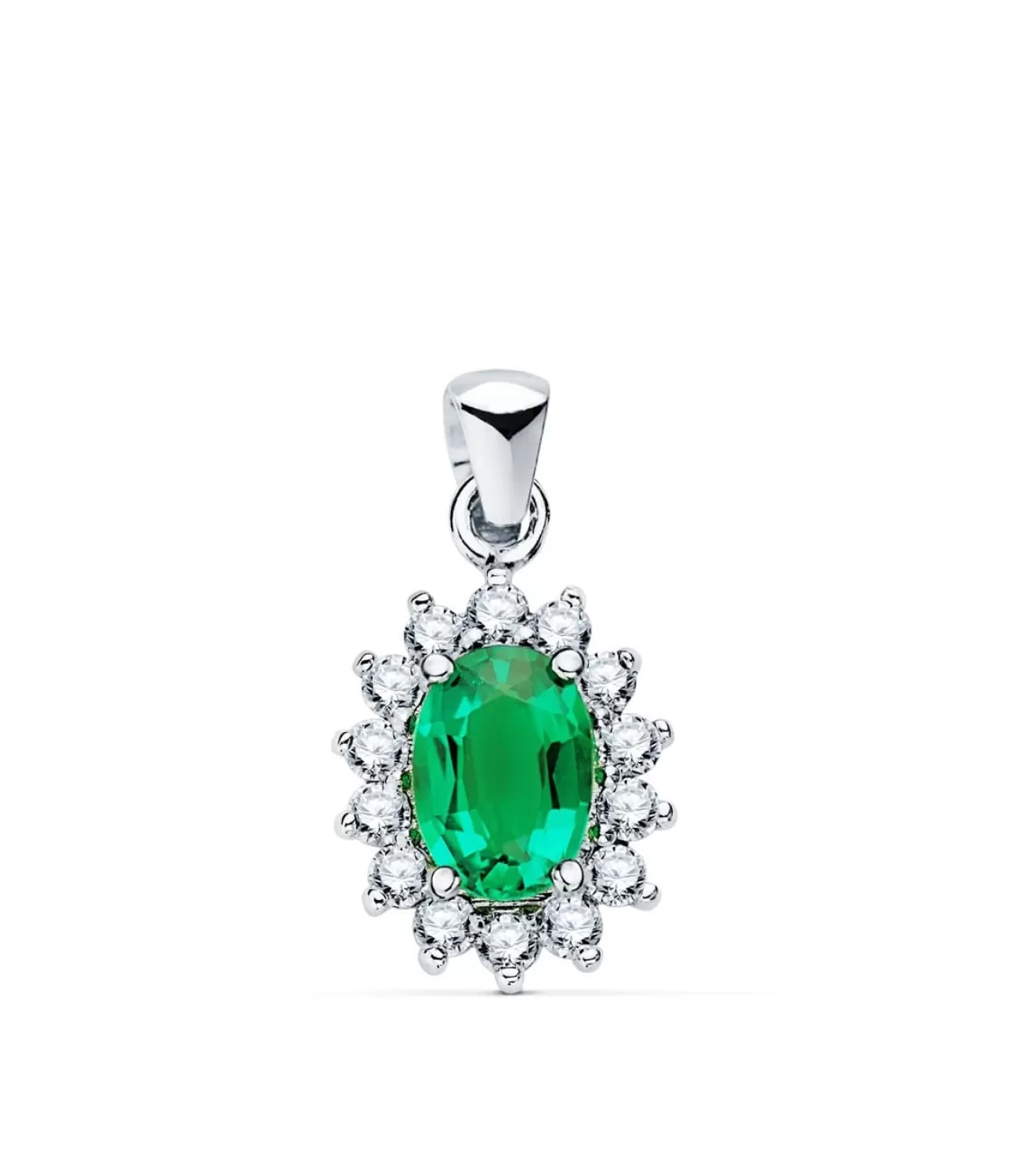 Colgante Eowyn Oro 18K Esmeralda Y Diamantes<Alda Joyeros Store