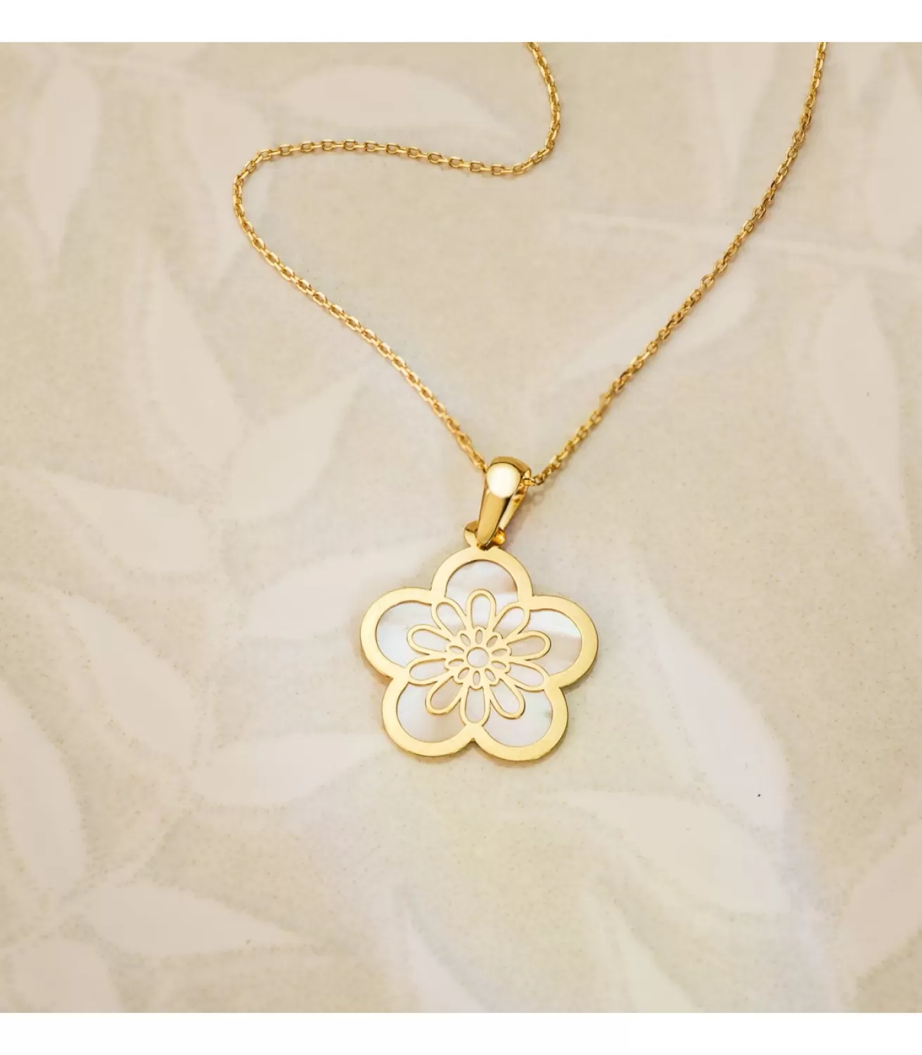 Colgante Flor Oro Amarillo 18 K 17 Mm<Alda Joyeros Flash Sale