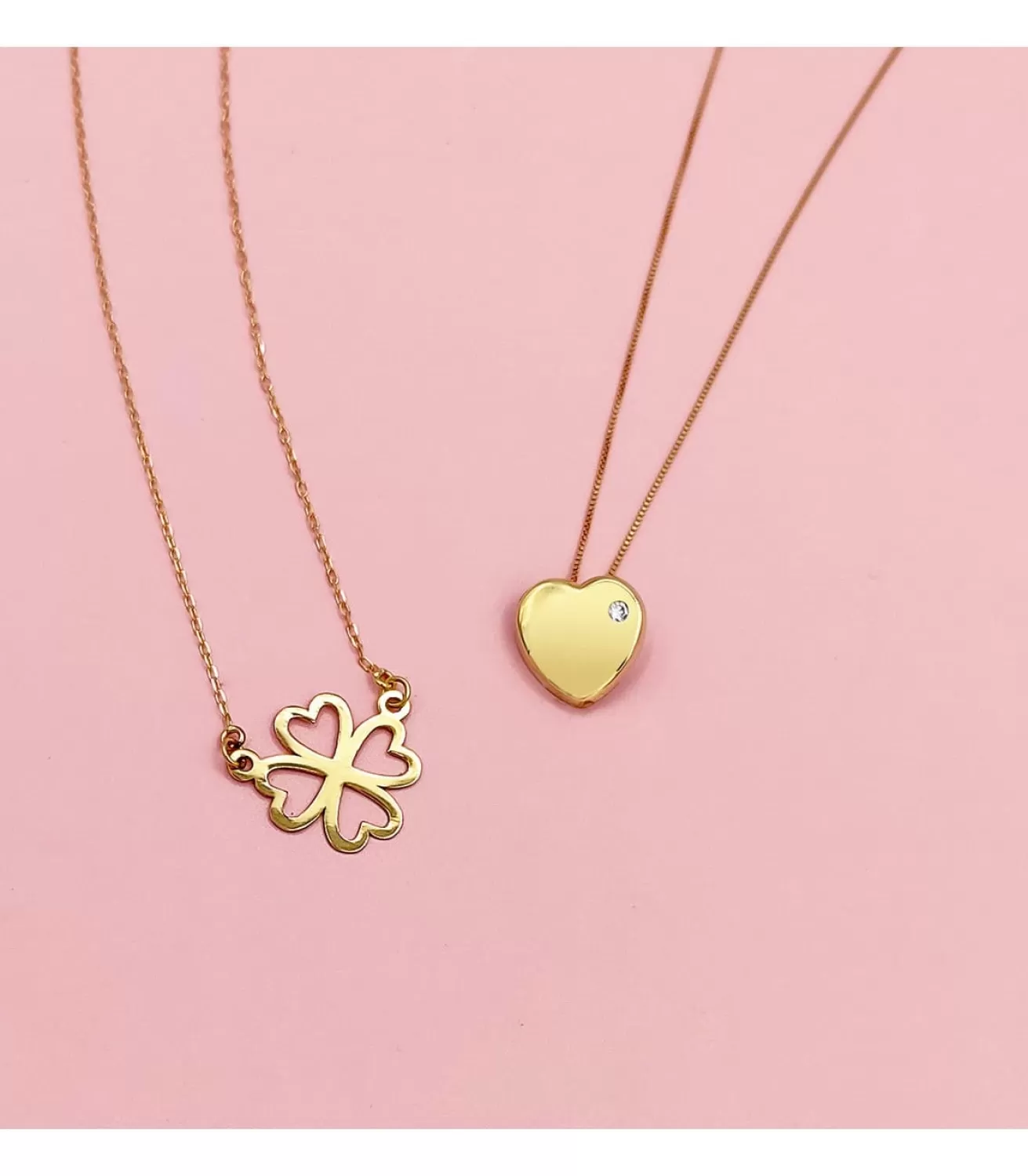 Colgante Heart Oro Amarillo 18 K<Alda Joyeros Store