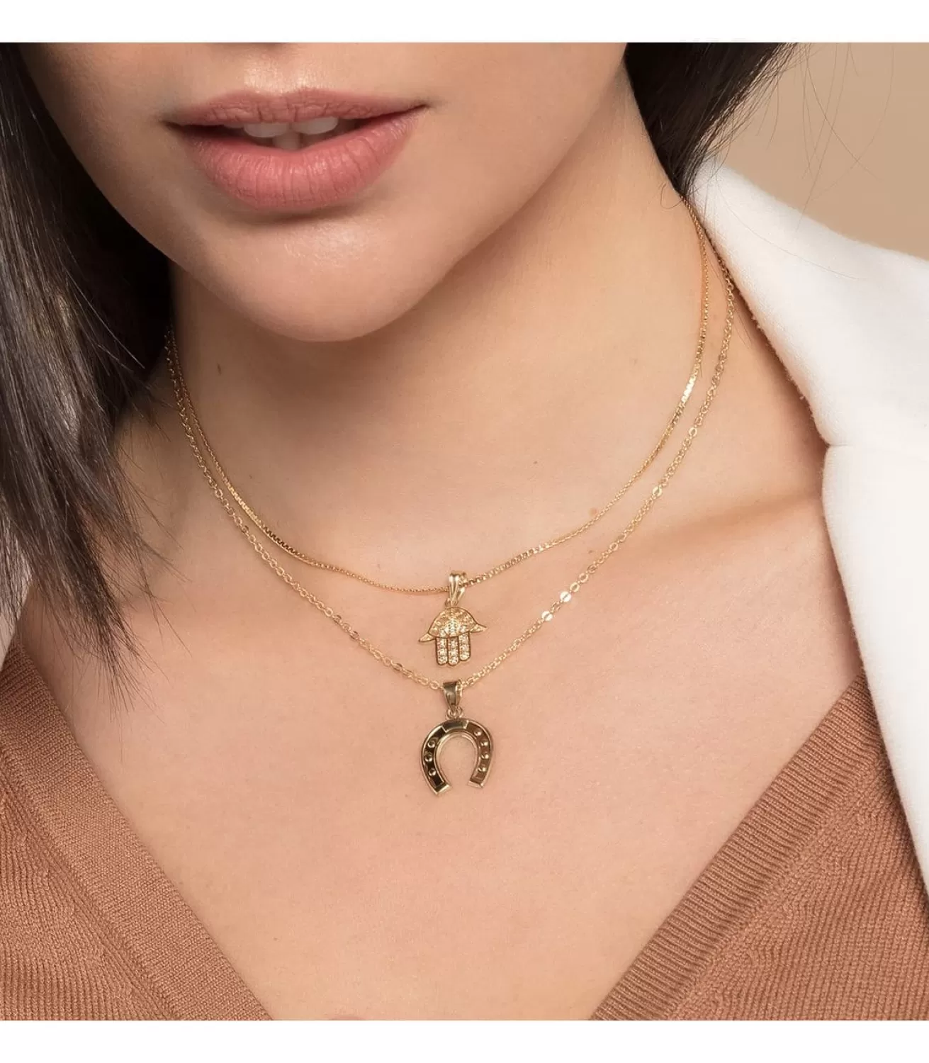 Colgante Herradura 18 Ktes<Alda Joyeros Online