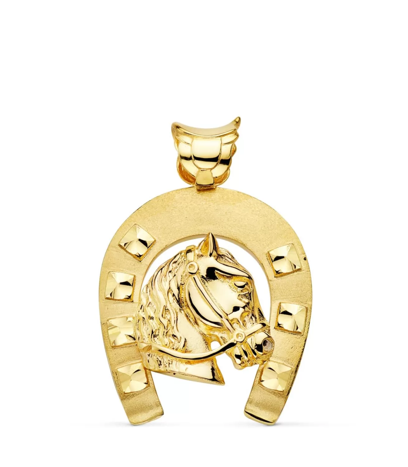 Colgante Herradura Caballo Oro 18K 50Mm<Alda Joyeros Discount