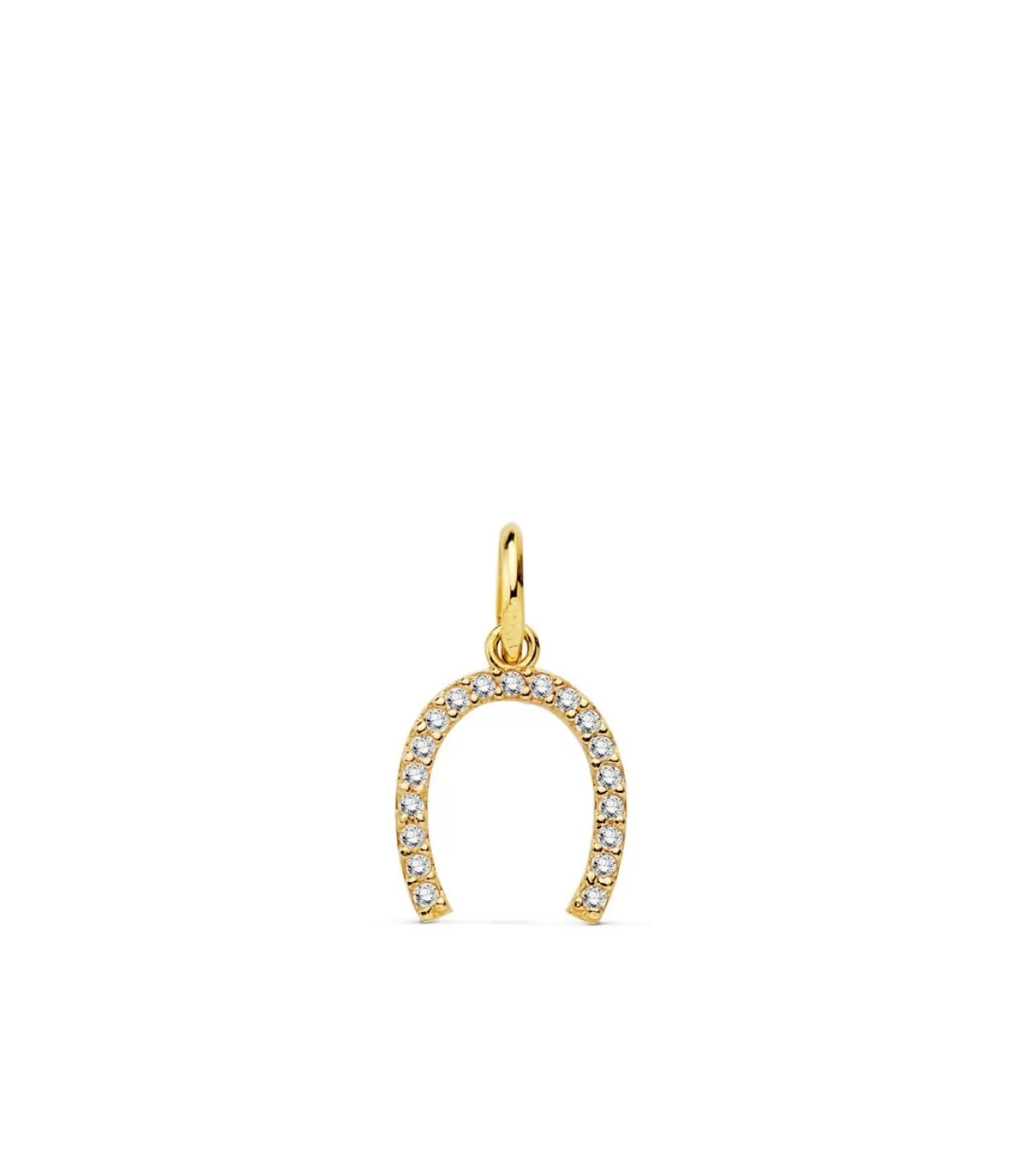Colgante Herradura Slim Oro Amarillo 18K 11 Mm<Alda Joyeros Clearance