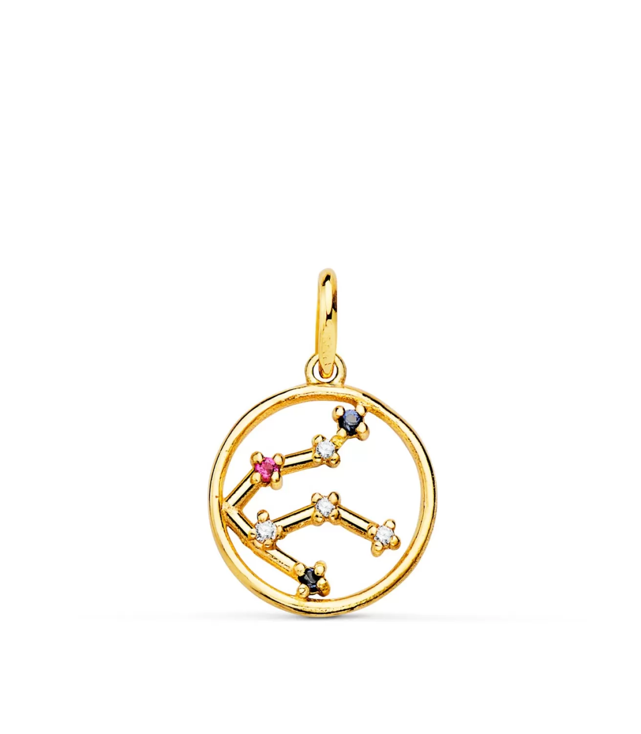 Colgante Horoscopo Acuario Oro 18K Constelacion<Alda Joyeros Cheap