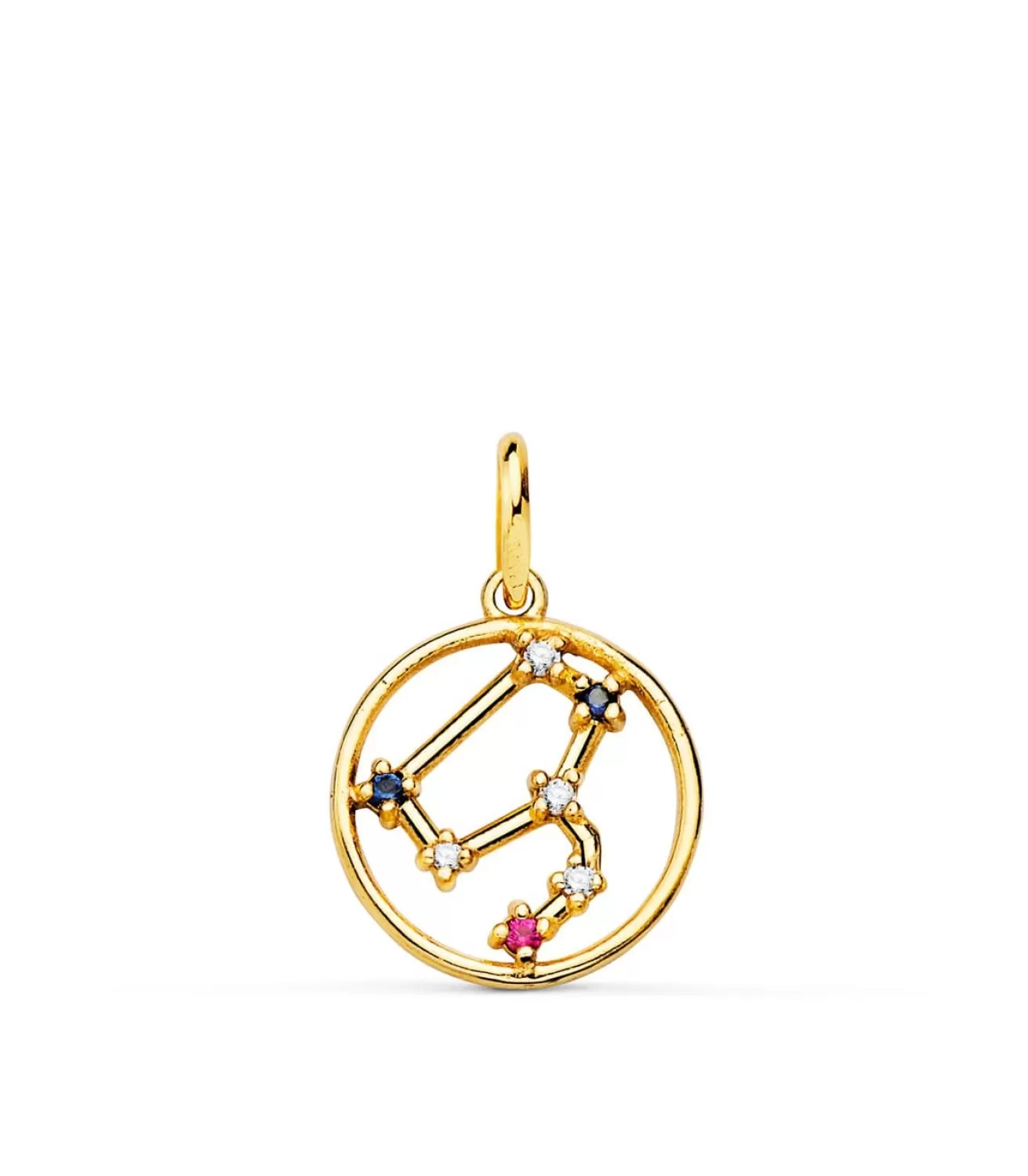 Colgante Horoscopo Leo Oro 18K Constelacion<Alda Joyeros Shop