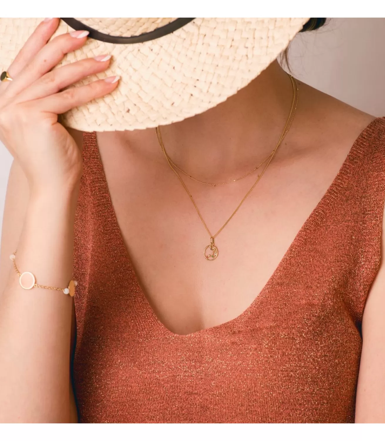 Colgante Horoscopo Libra Oro 18K Constelacion<Alda Joyeros Shop