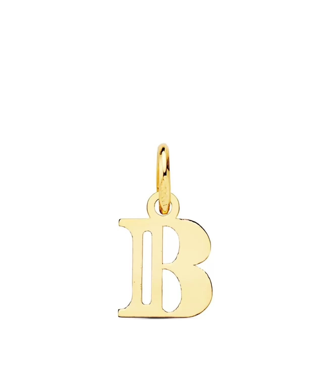 Colgante Inicial De Oro 18 Kilates B<Alda Joyeros Best