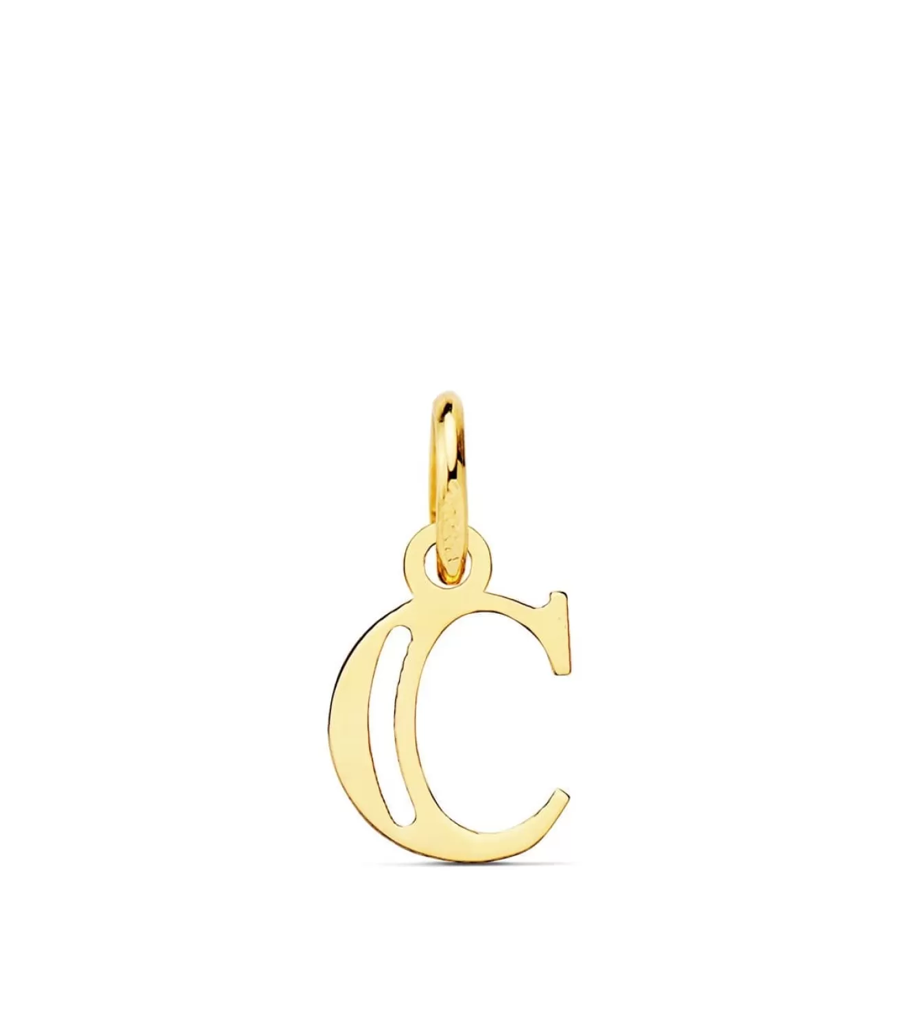 Colgante Inicial De Oro 18 Kilates C<Alda Joyeros Cheap