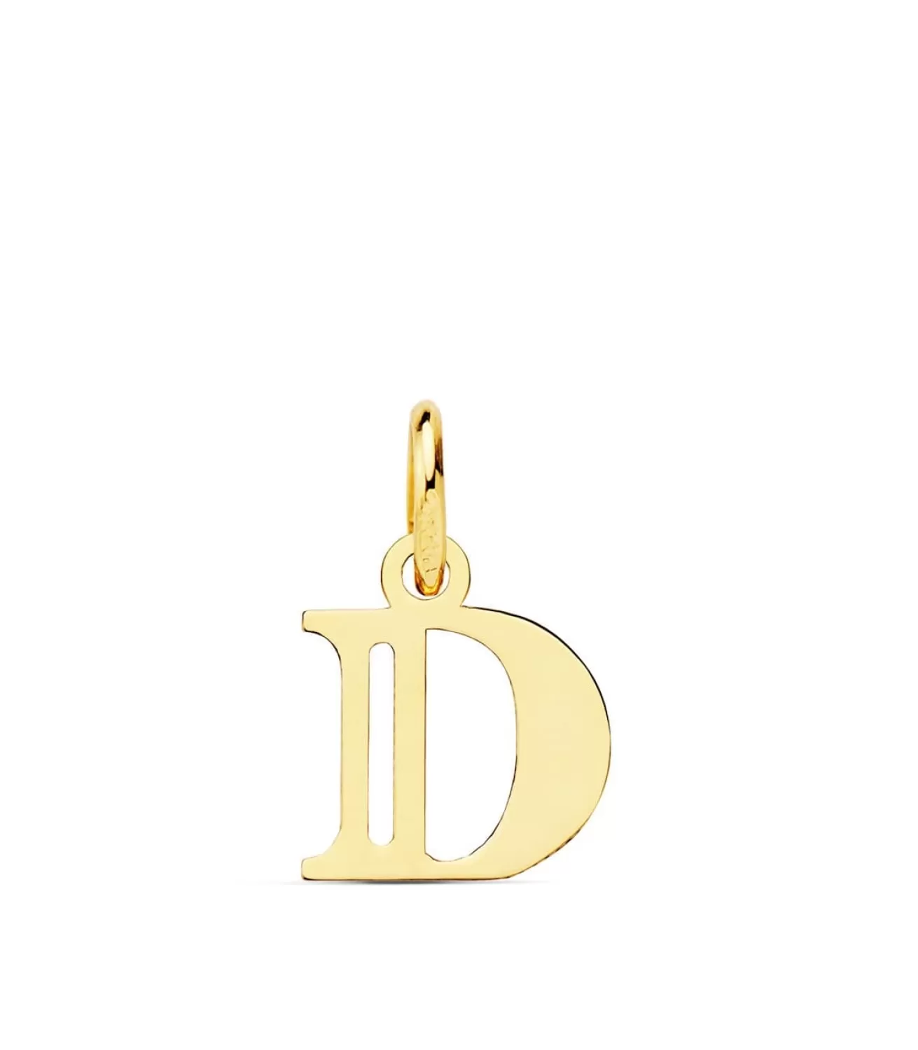 Colgante Inicial De Oro 18 Kilates D<Alda Joyeros Clearance