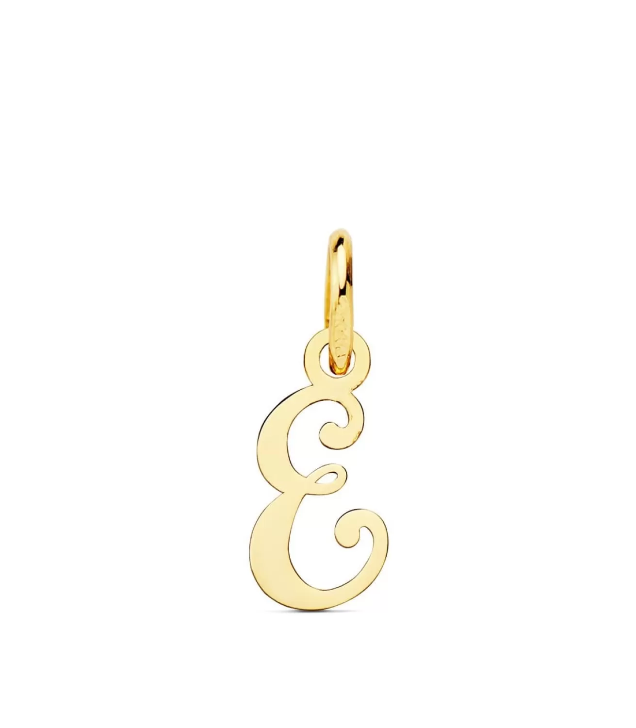 Colgante Inicial E Oro Amarillo 18K<Alda Joyeros Hot