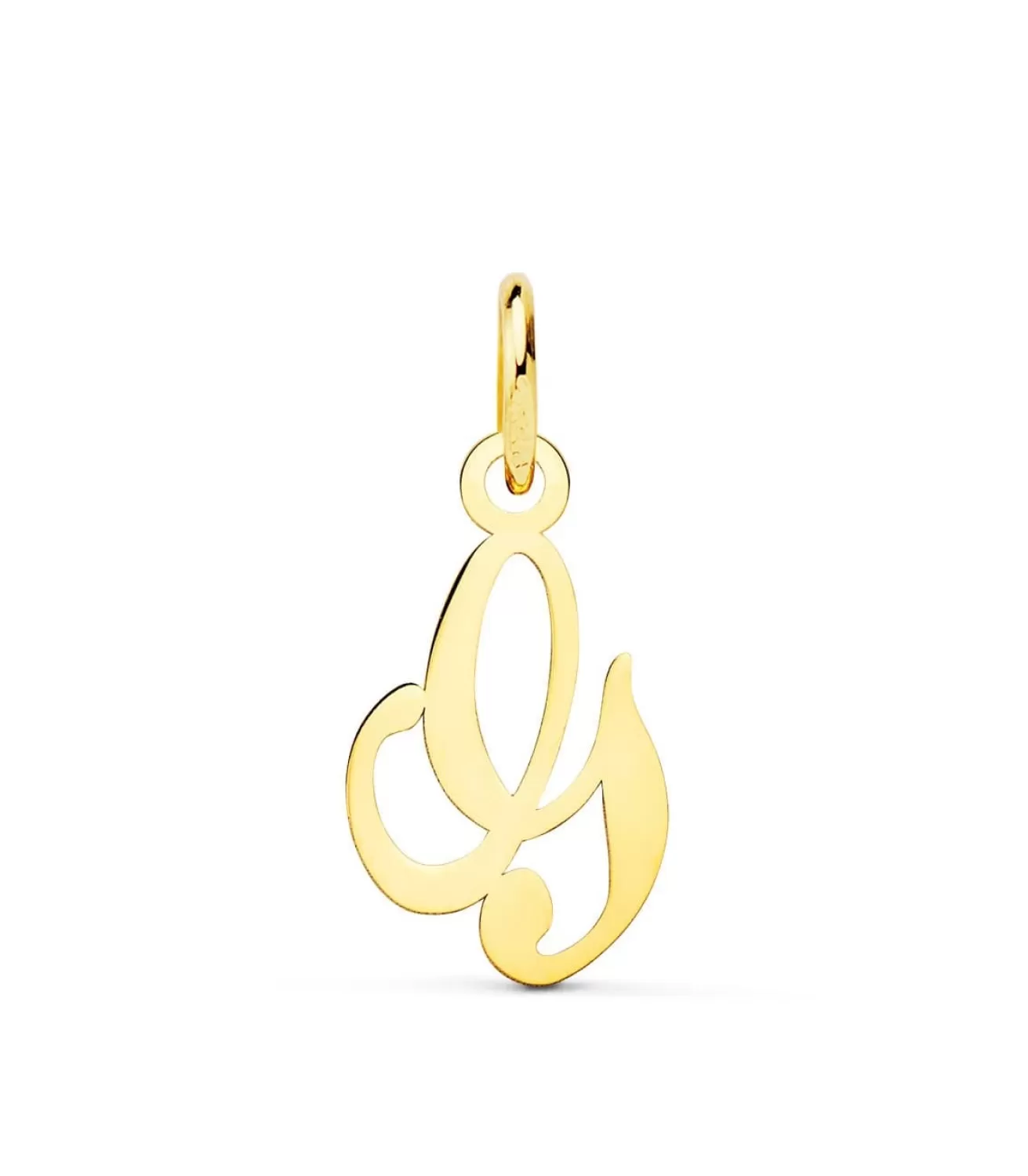 Colgante Inicial G Oro Amarillo 18K<Alda Joyeros Cheap