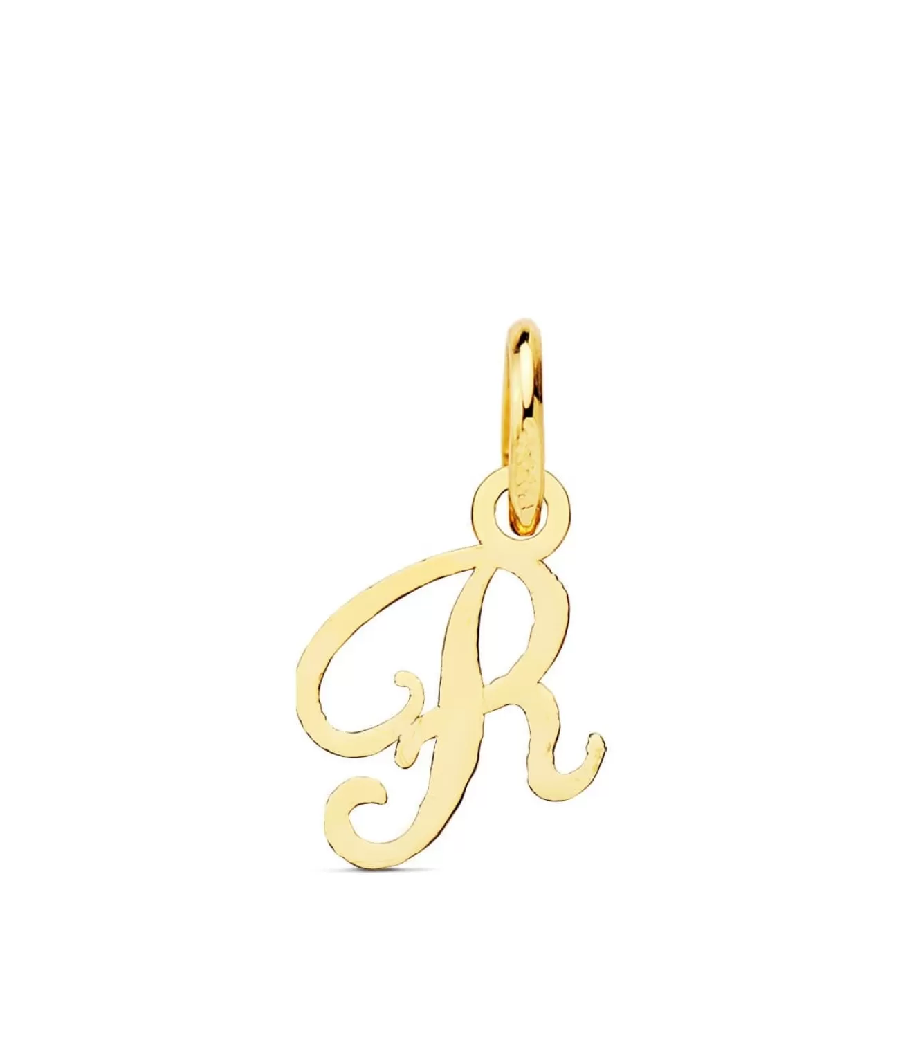 Colgante Inicial R Oro Amarillo 18K<Alda Joyeros Discount