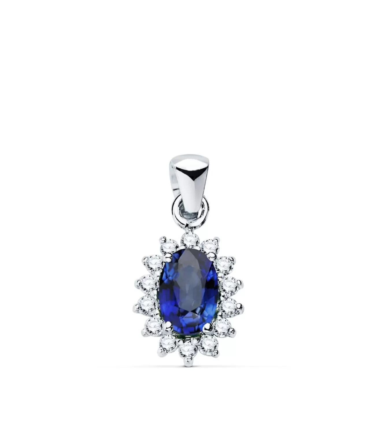 Colgante Jasmin 0.14 Qtes.18 Ktes Zafiro 0.62 Q<Alda Joyeros Best Sale