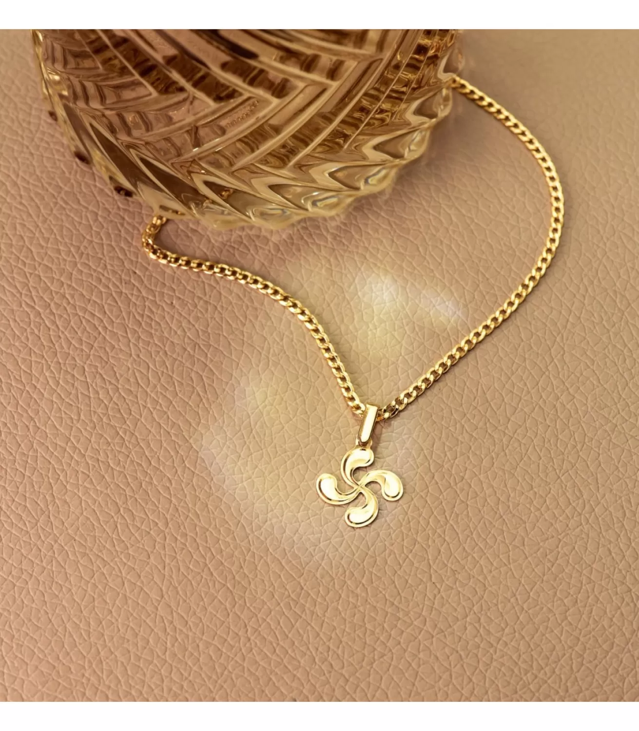 Colgante Lauburu Oro Amarillo 18K 15 Mm<Alda Joyeros Online