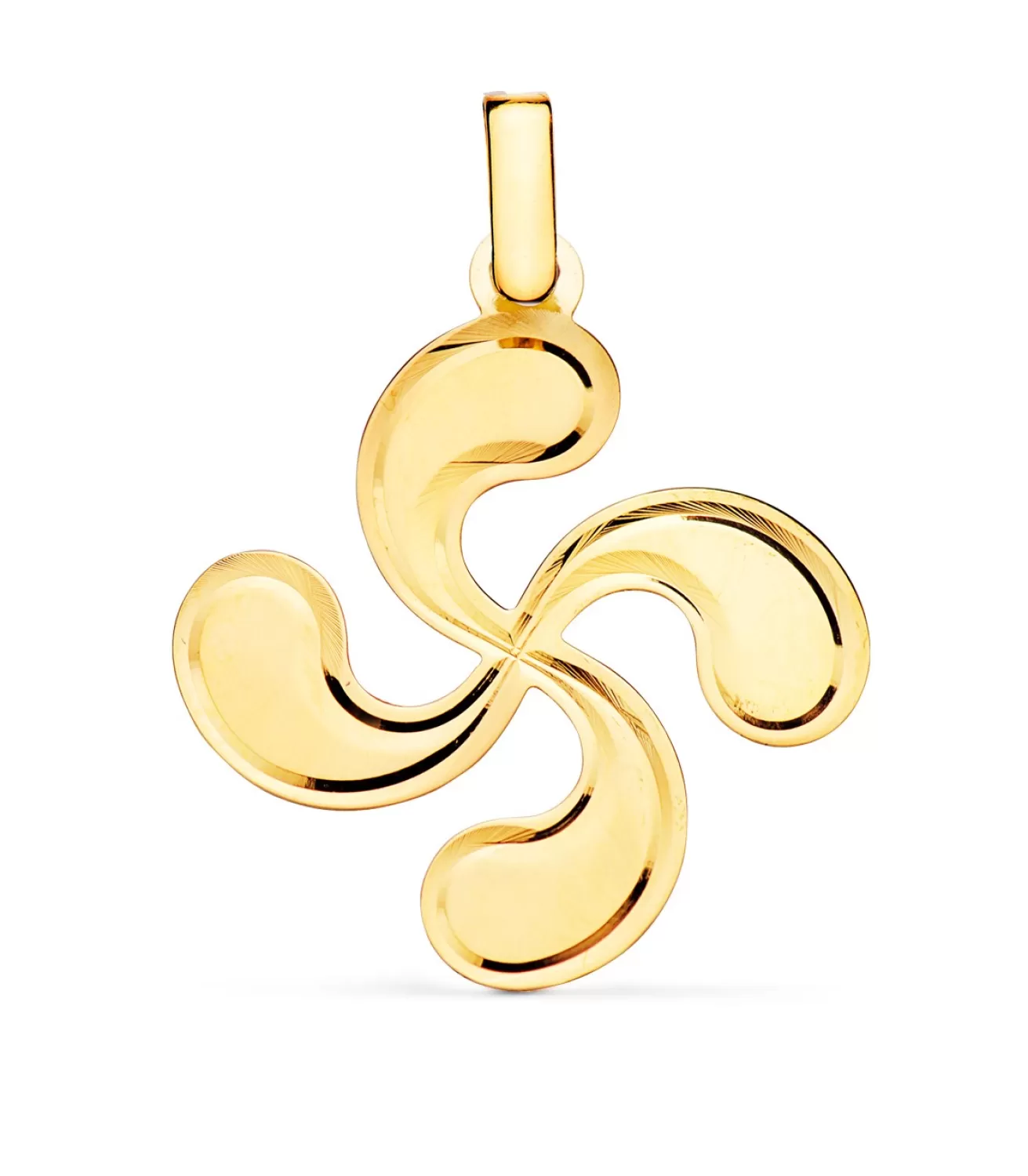Colgante Lauburu Oro Amarillo 18K 25 Mm<Alda Joyeros Sale